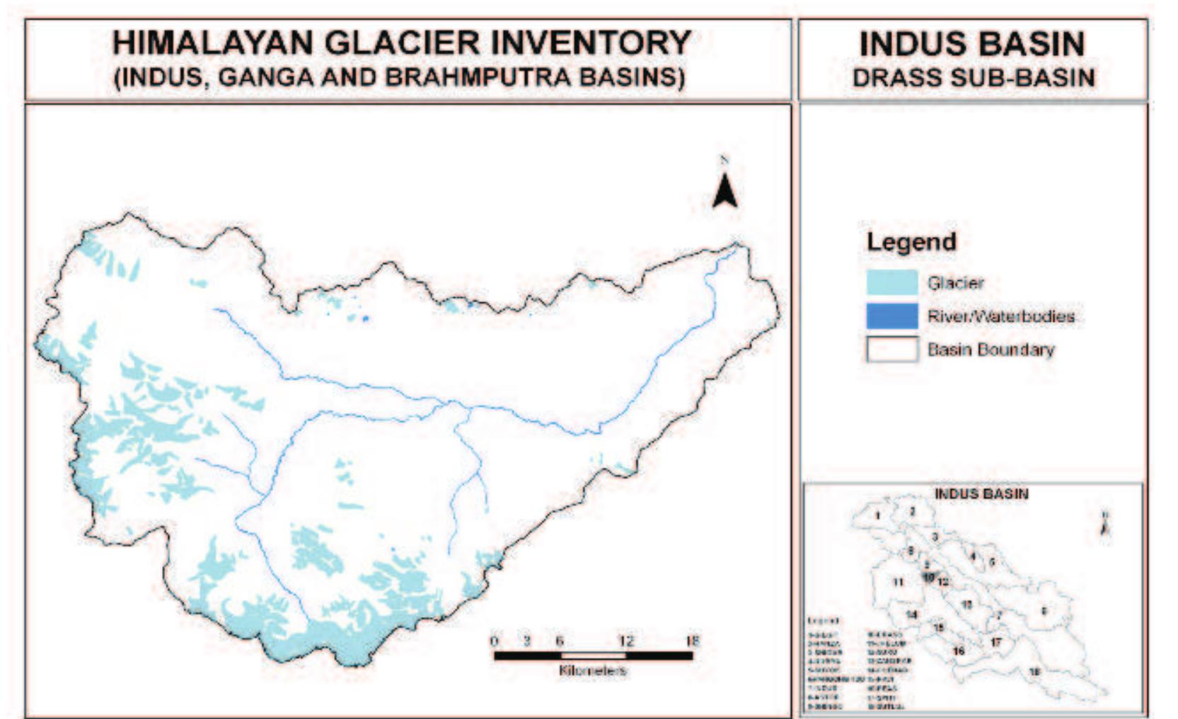 Figure 144: Inventory maps of DrassSub -basin 