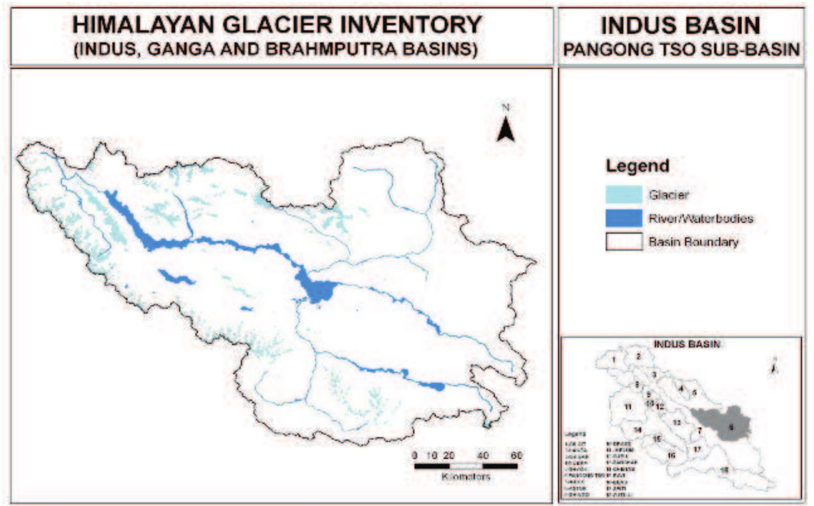 Figure 150: Inventory maps of Pangong Sub -basin 