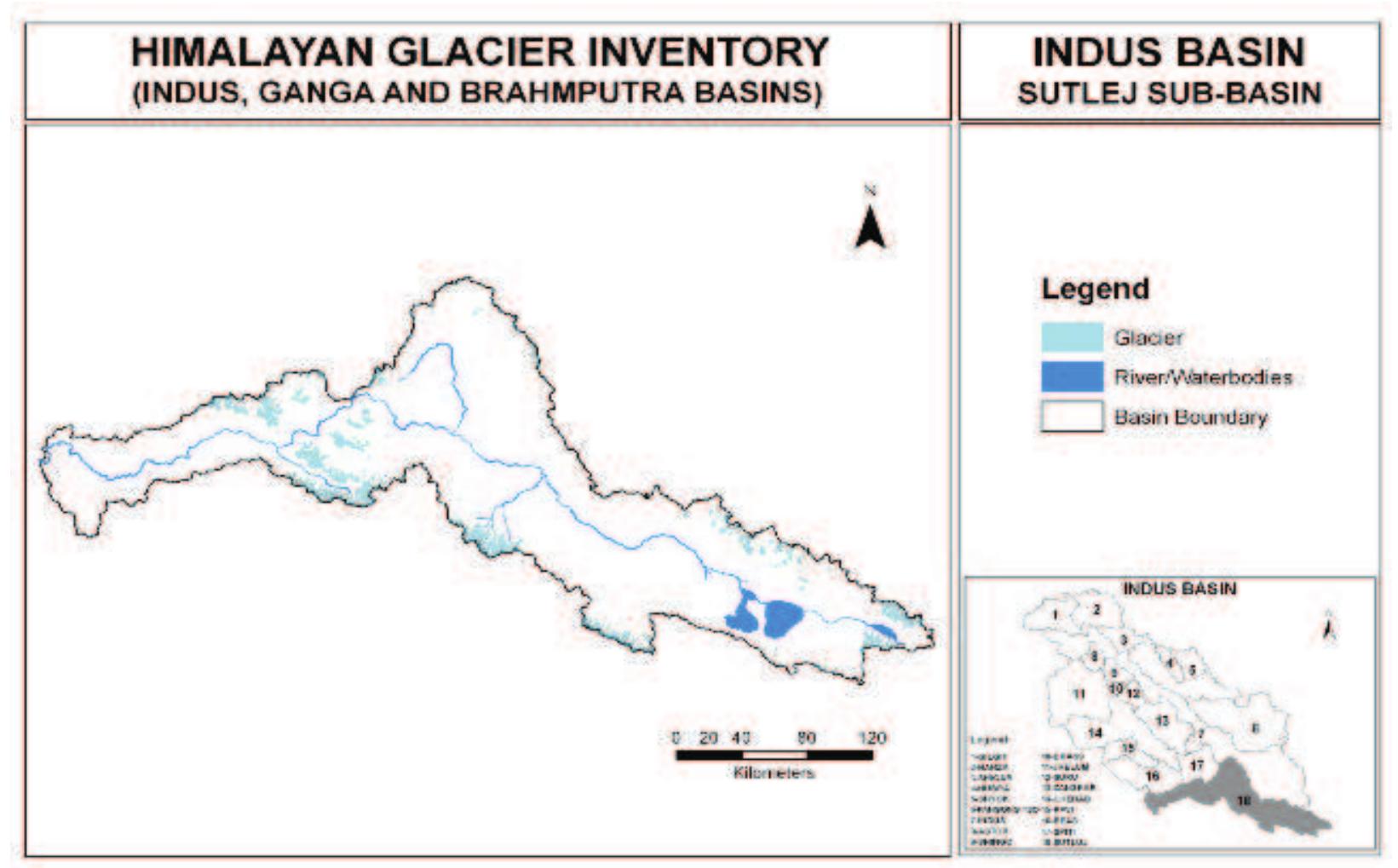 Figure 156: Inventory maps of Sutluj Sub -basin 