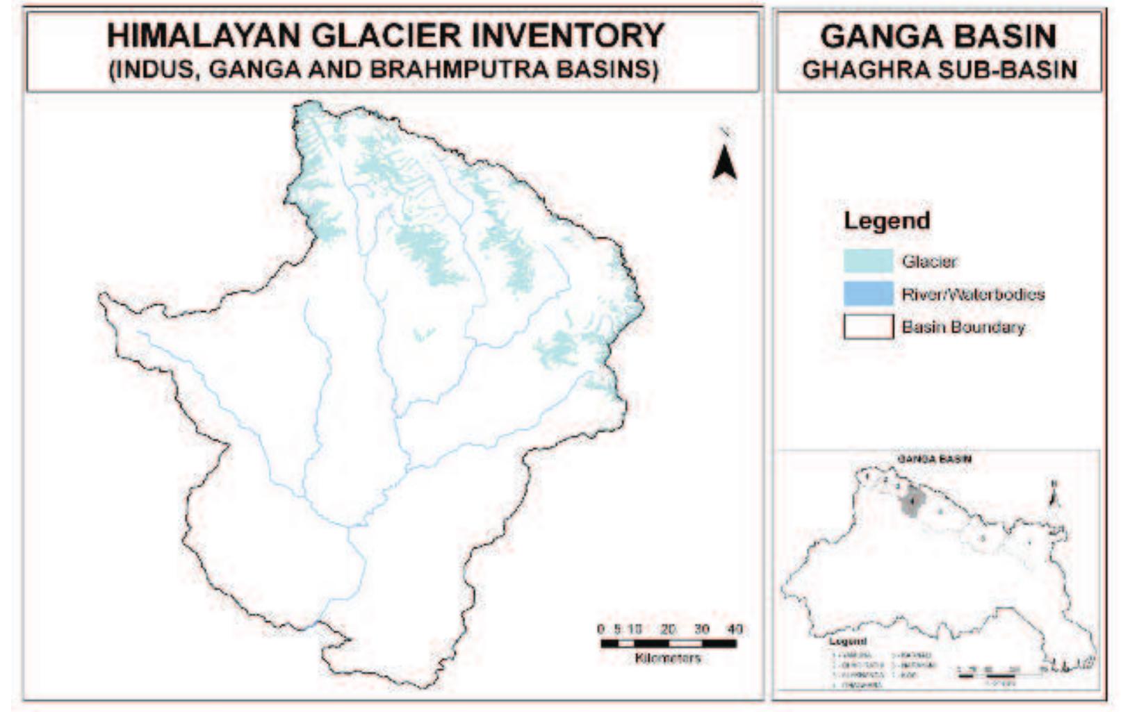 Figure 158: Inventory maps of Ghaghra Sub -basin 