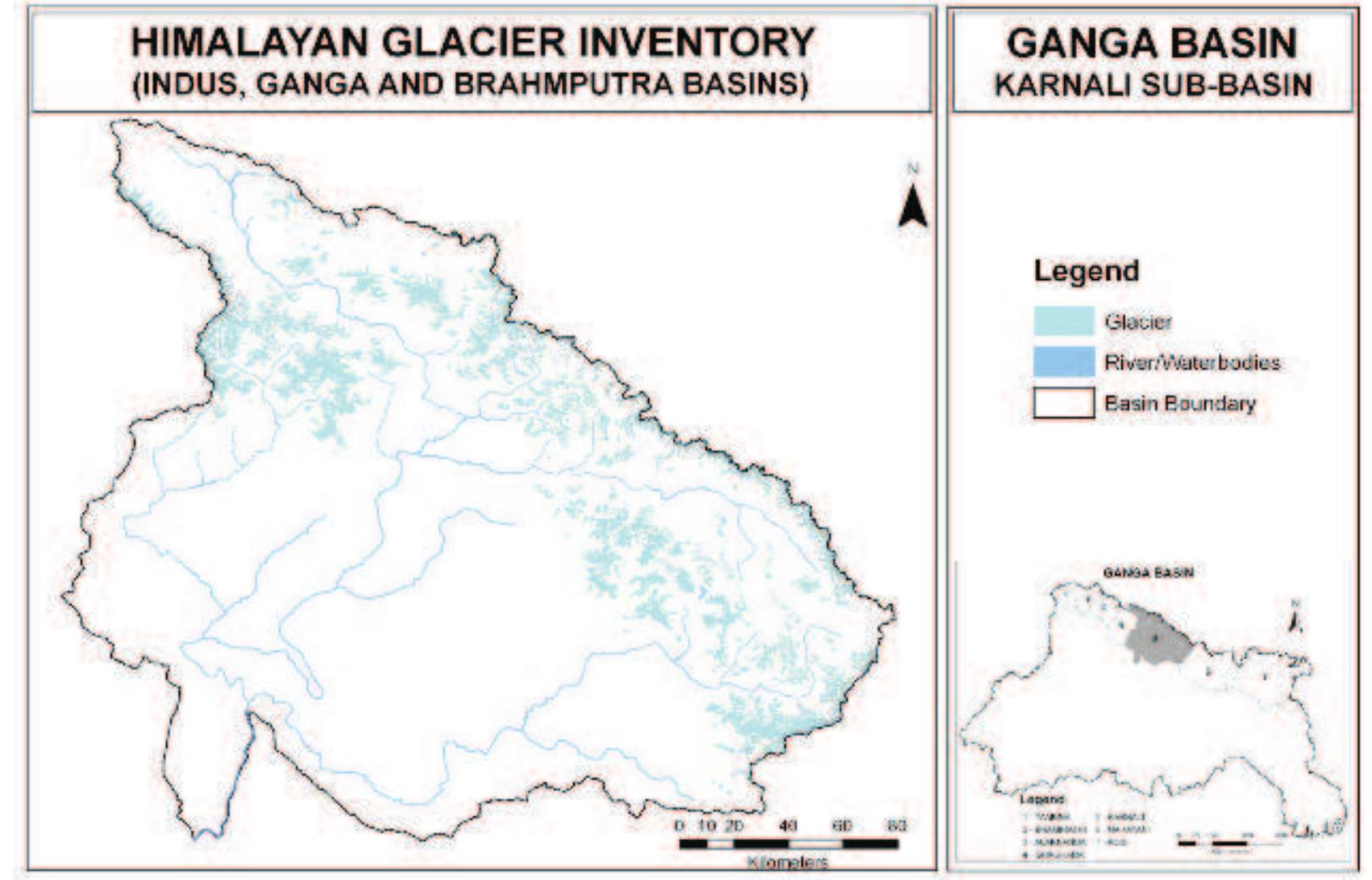 Figure 159: Inventory maps of Karnali Sub -basin 