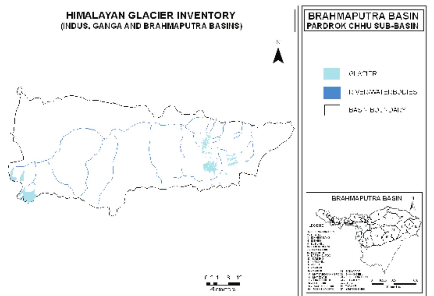 Figure 182: Inventory maps of Pardrok Chhu Sub-basin 