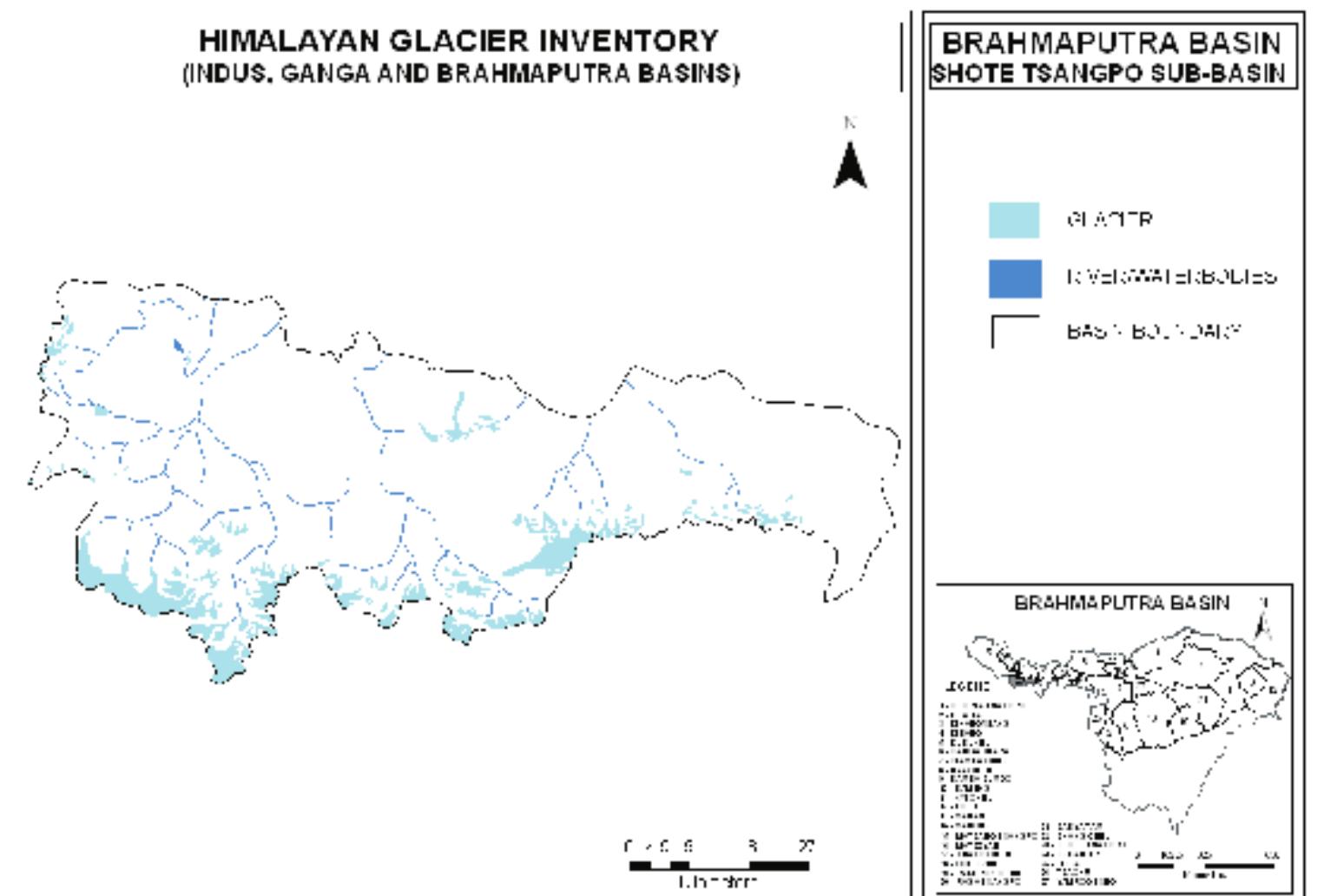 Figure 186: Inventory maps of Shote Tsangpo Sub-basin 