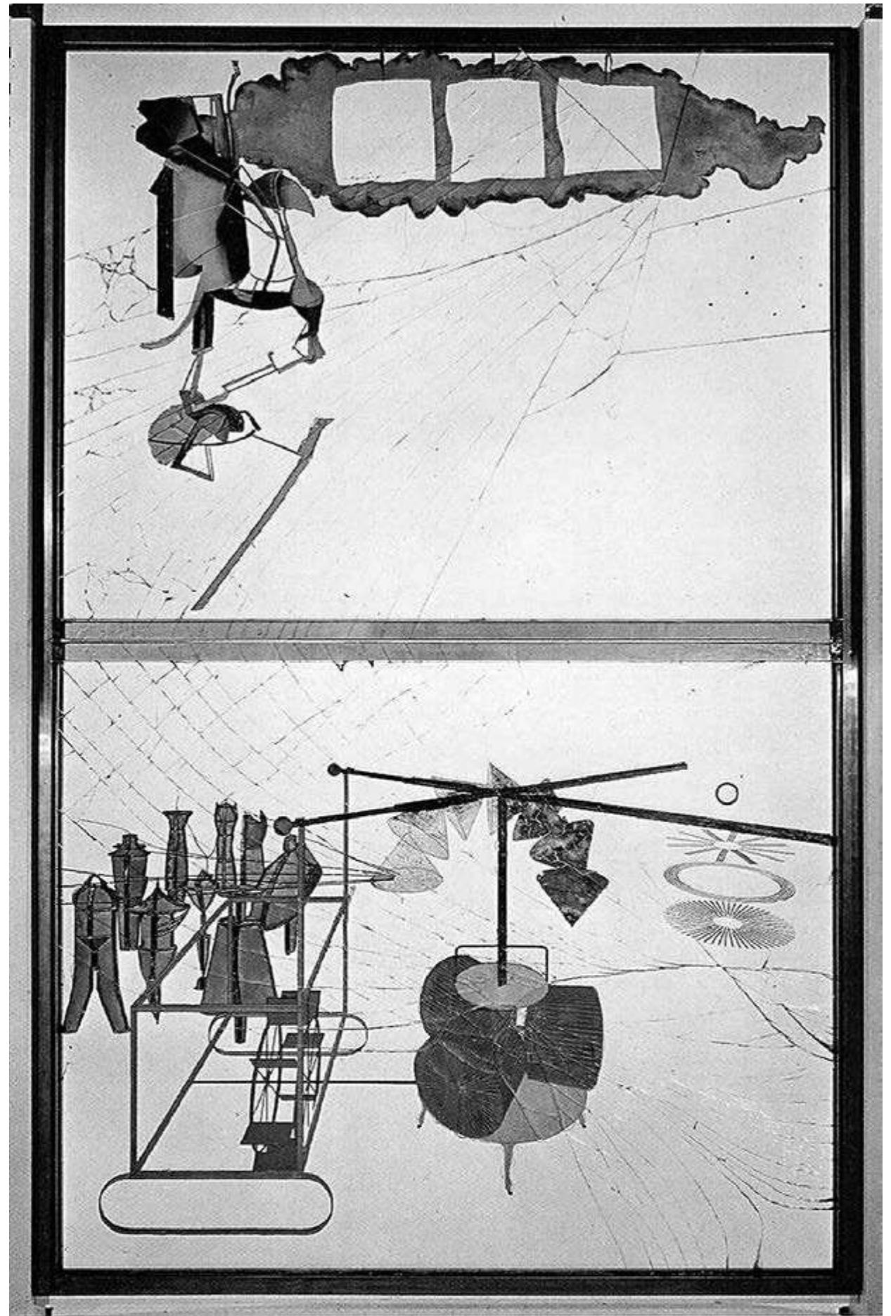 -2: marcel duchamp, the bride stripped bare by her