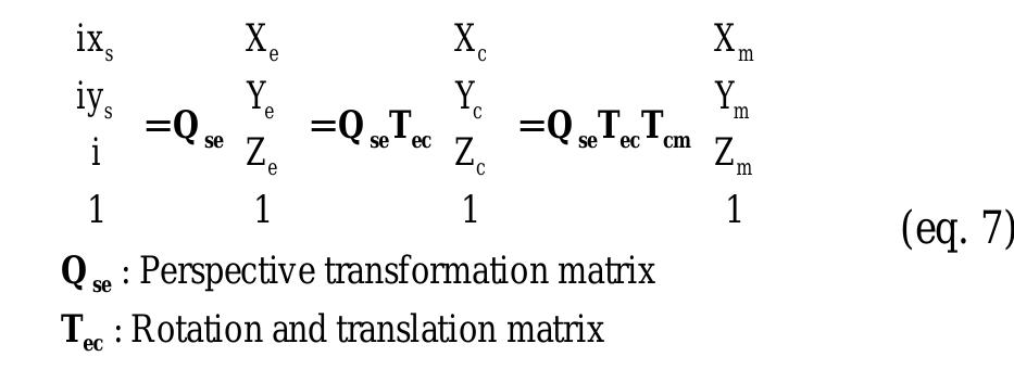 transformations. eq.7 shows those relationship. 