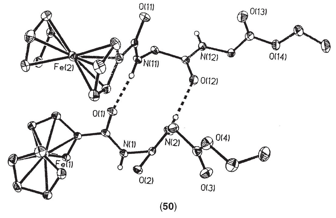In addition to the ferrocenoyl-dipeptides several other