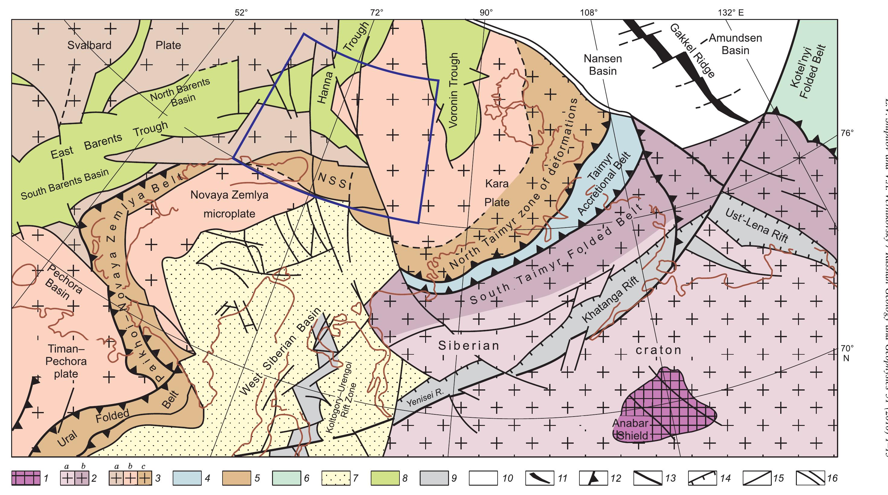 Figure 2 - from The Svalbard–Kara plates junction: structure