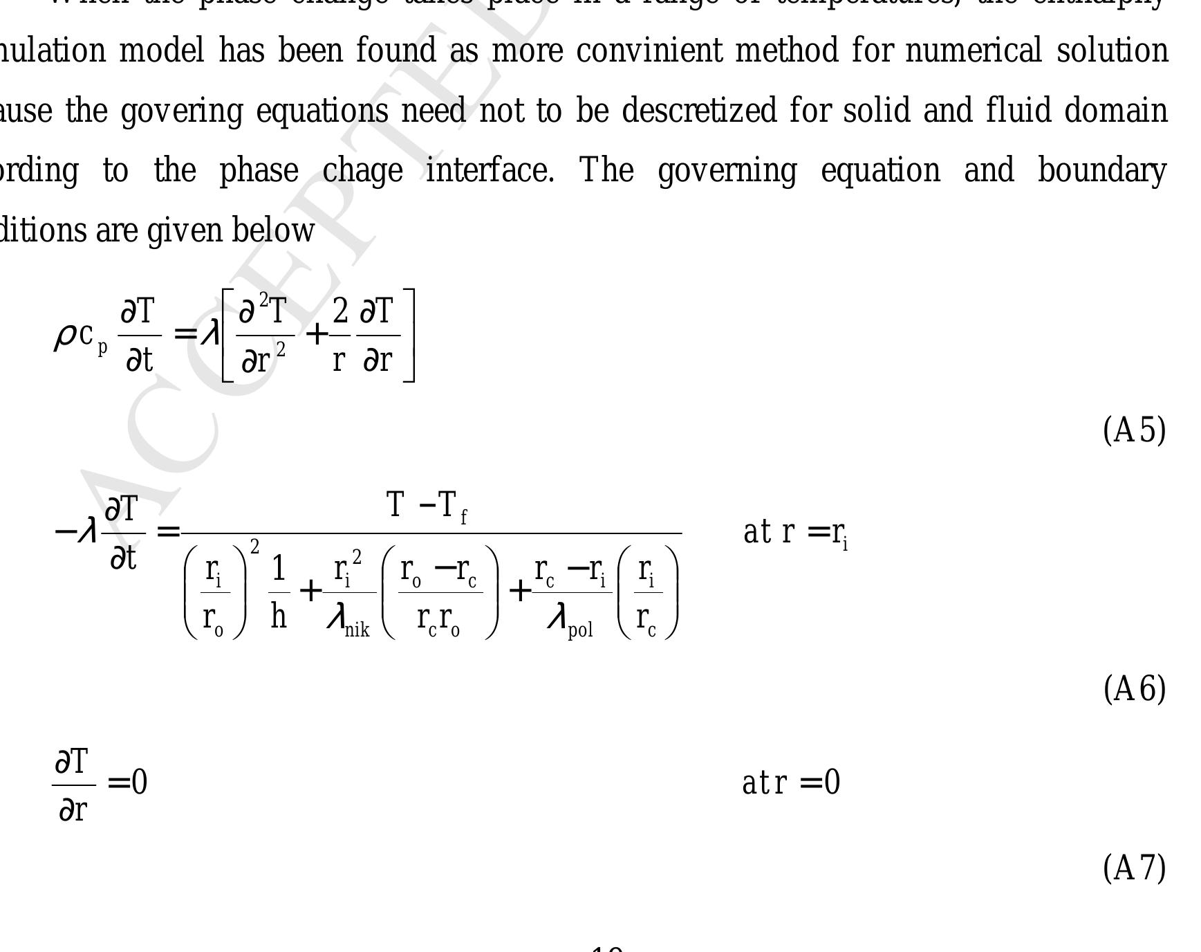 Figure 7 - from CFD Simulation for Charging and Discharging