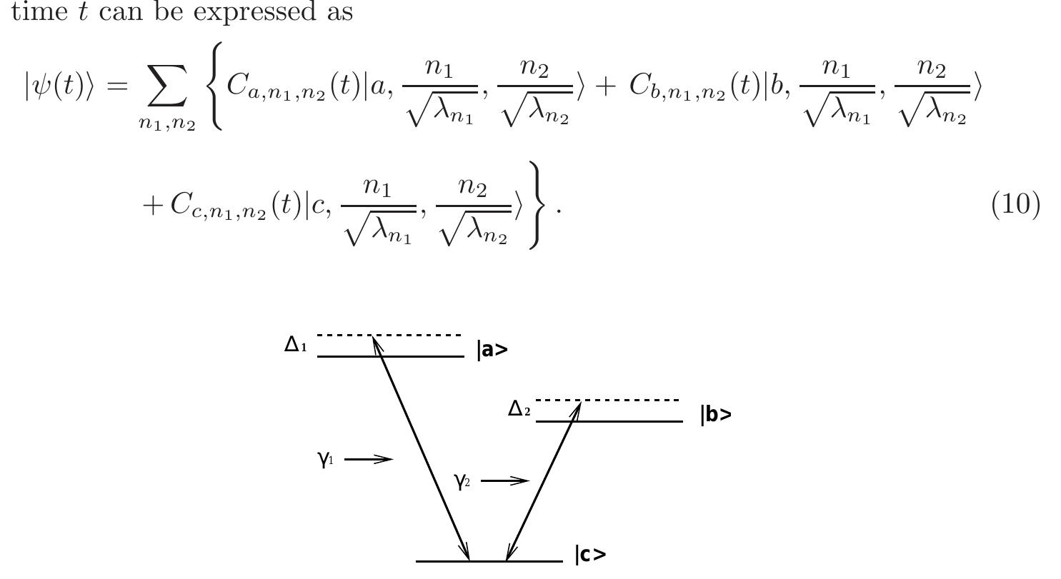 (PDF) Dynamics of a three-level atom interacting with a bimodal field ...