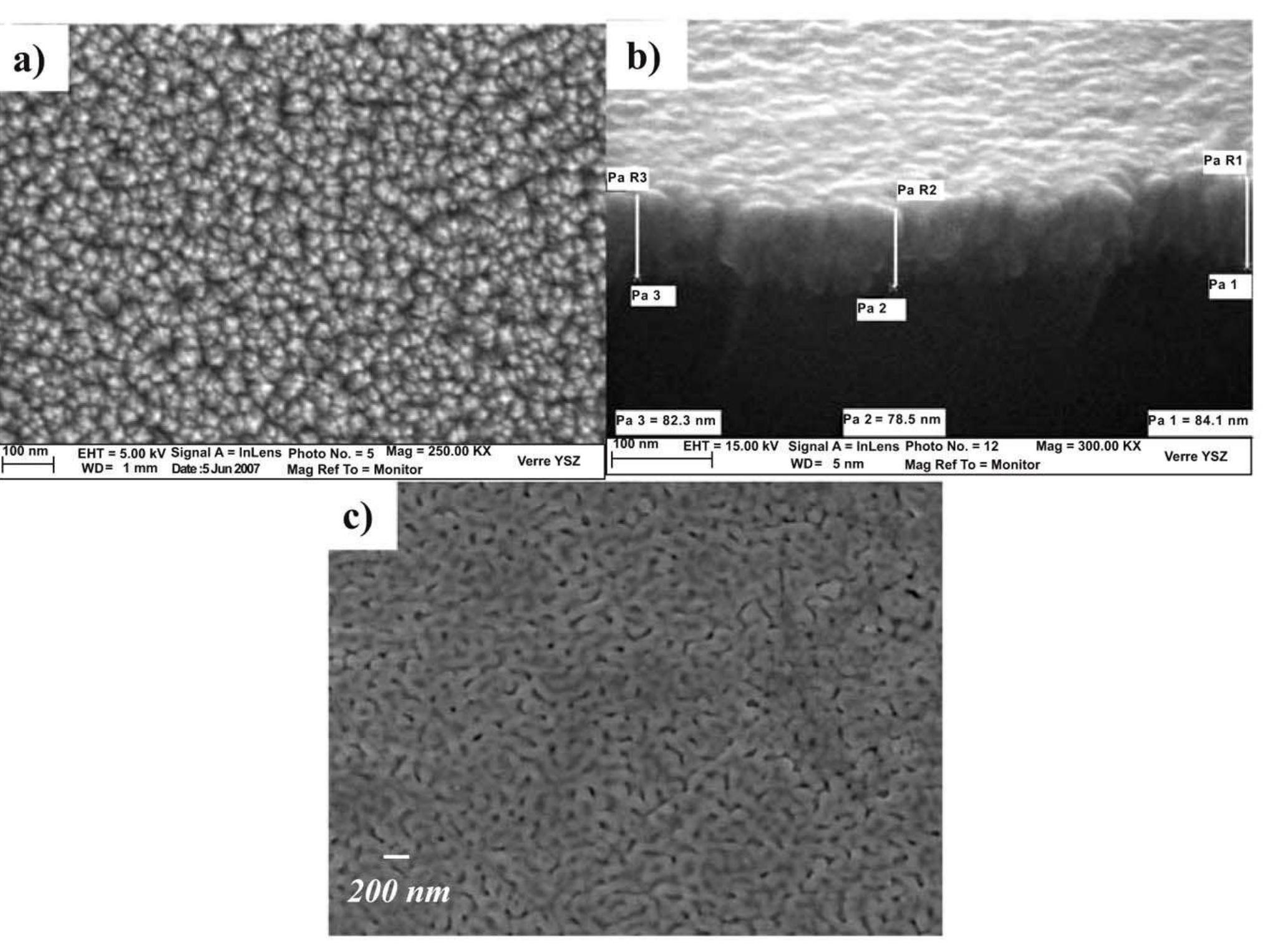 Figure 5 - from Comparison Between Ultrathin Films of YSZ