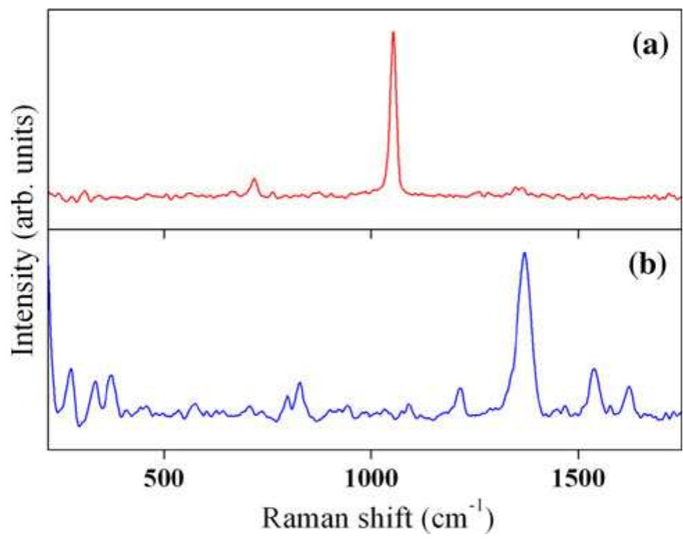 Nitrite Raman Spectra Response corrected raman spectra of a potassium nitrate and