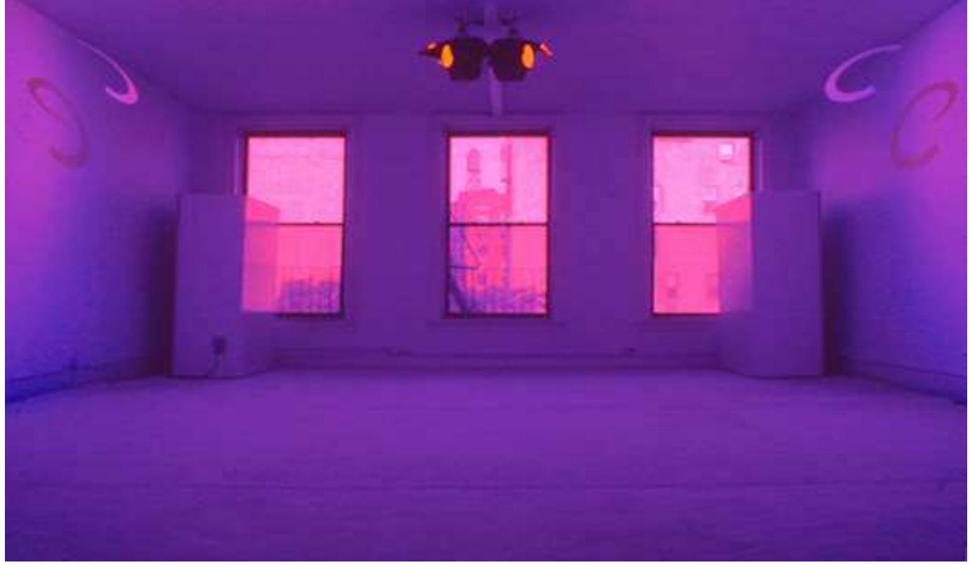 audience is out of it. This emphasizes the idea of an atmospherical experience, absorbent and  factor that allows the audience the time to explore the space thoroughly being then able to interact 
