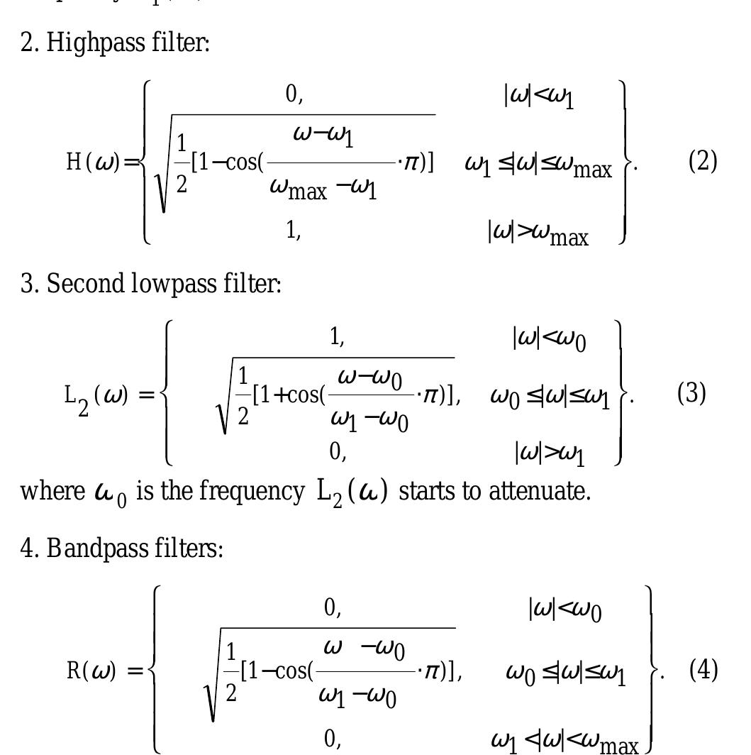 Pyramid Filter (PDF) Steerable pyramid filters for selective image enhancement ...