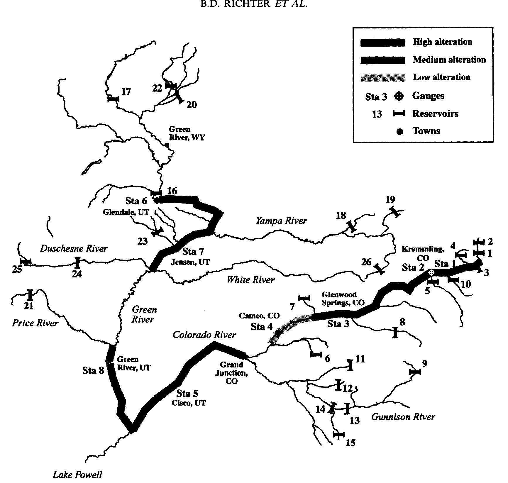 Figure 4 - from A spatial assessment of hydrologic