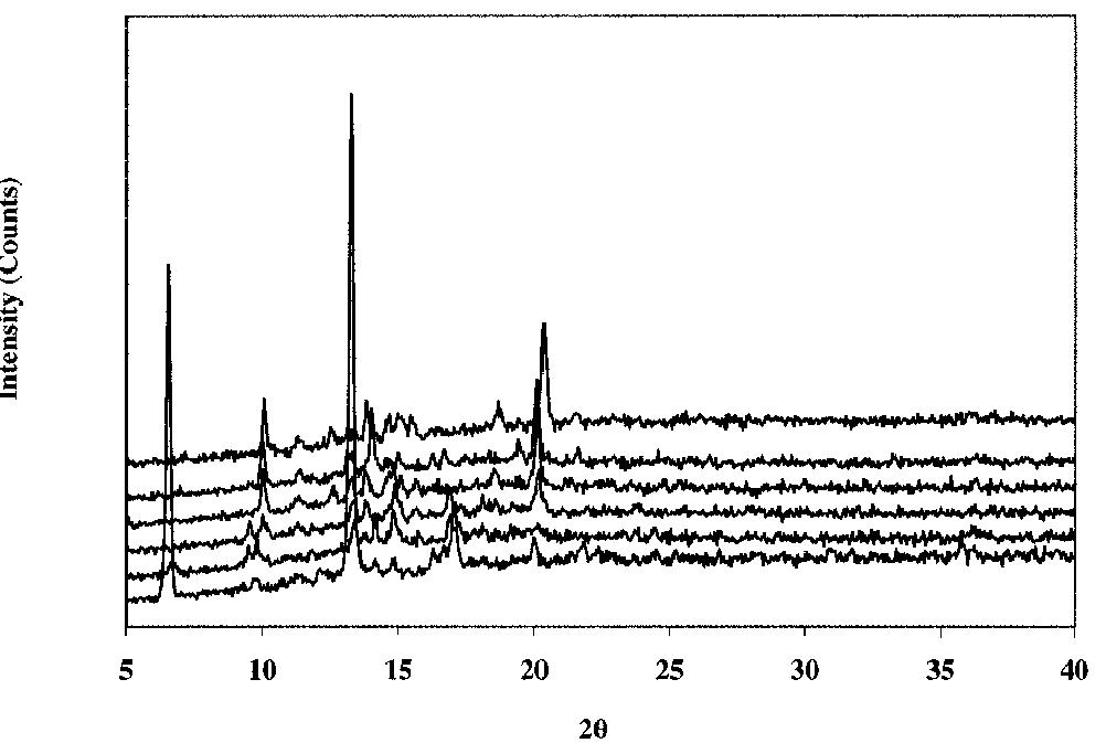 Variable temperature x-ray diffraction (xrd) of polymorph