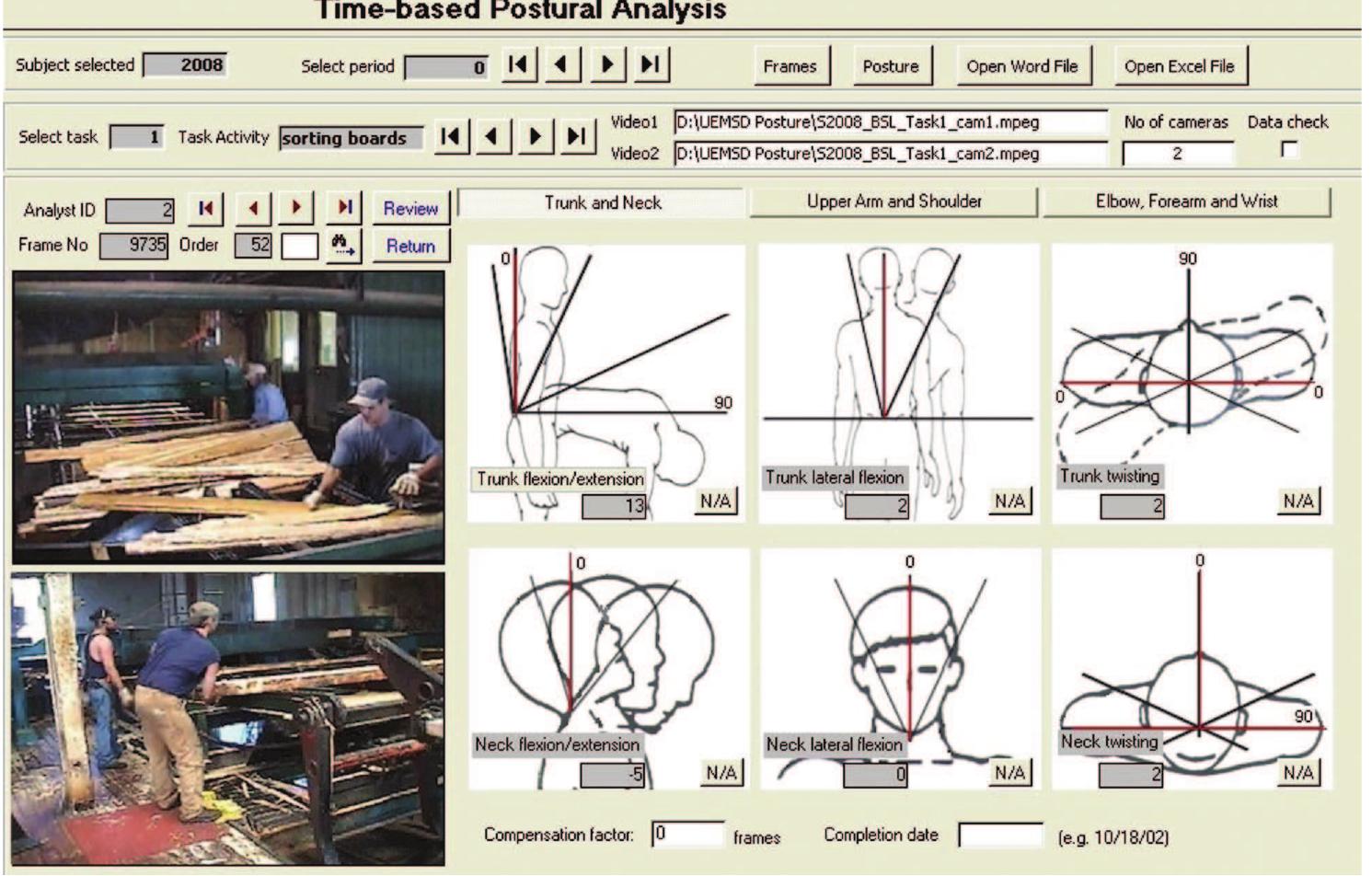 Posture Risk Estimation (PDF) Two posture analysis approaches and their application in a ...