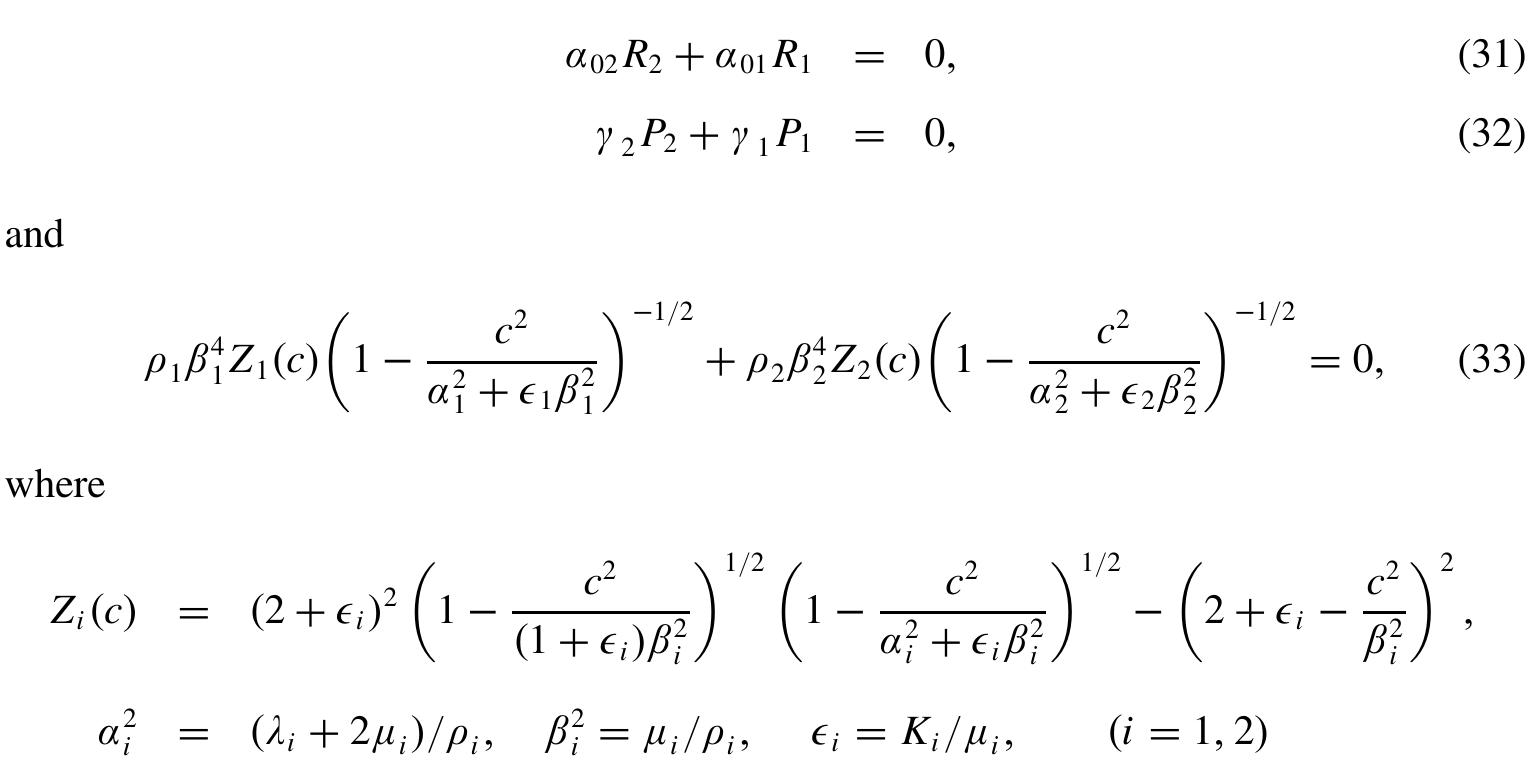 (PDF) Propagation of Stoneley Waves at an Interface Between Two ...