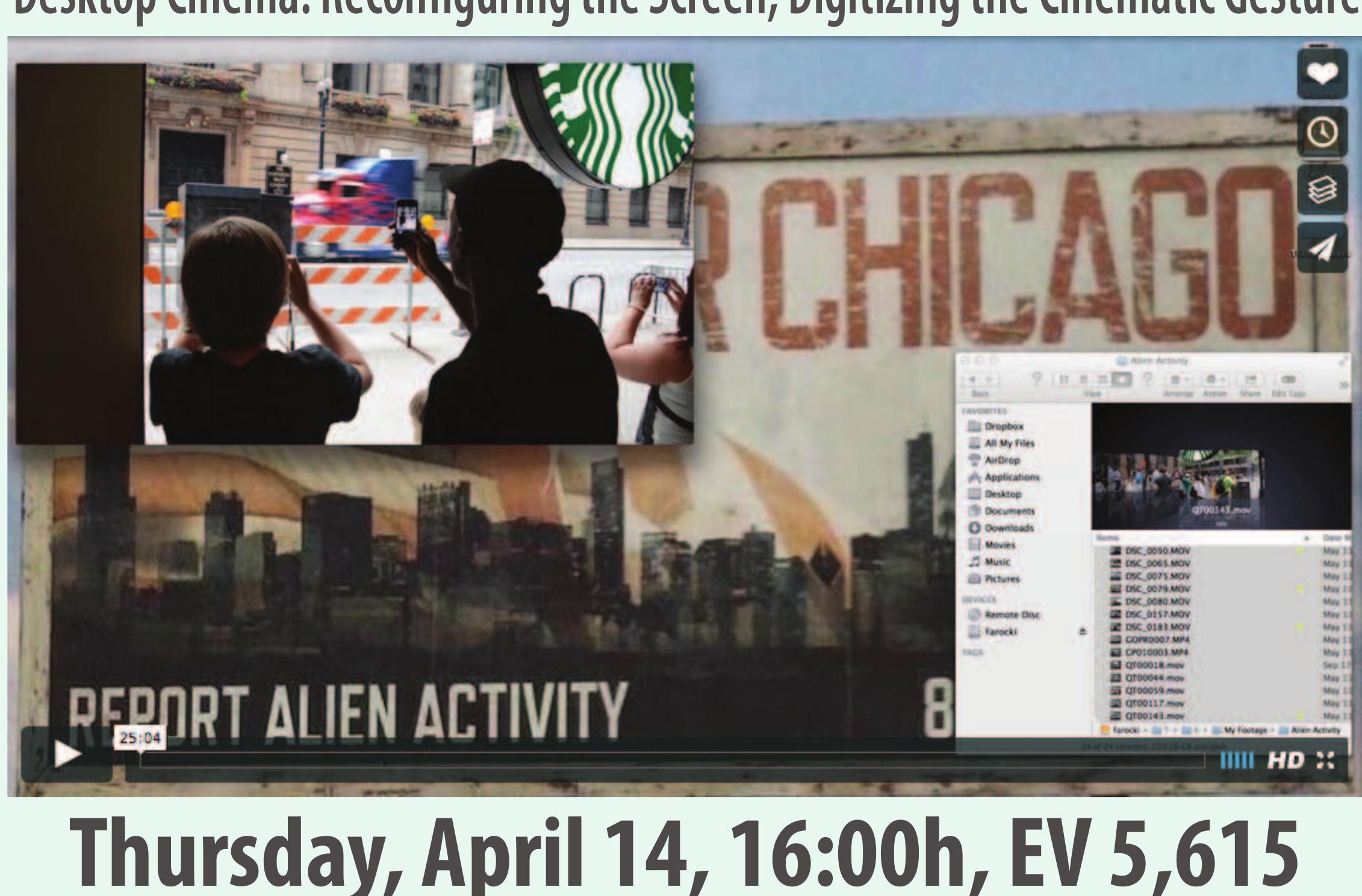 a | | mae eo eo If it is true that since the introduction of accelerated digitalization, the practice of archiving has strongly influenced modes of academic work and cultural activities, it has also massively affected artistic practice. Such influence is deep and two-fold: not only the archive-related techniques provided a brand new set of possibilities for artists and filmmakers, but the technologies enabling the archiving also became part of the aesthetics put forth by cinematic and visual arts works. Automatic praxis such as sampling, saving, structuring a directory/folder archive or database entered the realm of artistic practice itself, which now more and more often includes the aforementioned actions as explicit components and essential moments of the creative process. The paper takes into consideration such mechanism, proposing a comparative analysis of the multiple media installation Save as... (2013) by New York-based artist Gautam Kansara and Kevin B. Lee’s video Transformers: the Premake (2014). Both Kansara’s artwork and Lee's desktop cinema effort present different, though similarly interesting shared expe- riences of recording, collecting, sharing practices and paratexts redefinition. Centered on the idea of ‘gesture’ and on the figure of the ‘table’ as both a real object an a metaphor for orientation, the two works invite to reflect upon the contemporary shaping of personal memory into discursive formations, and the changing identity of the cinematic medium. 