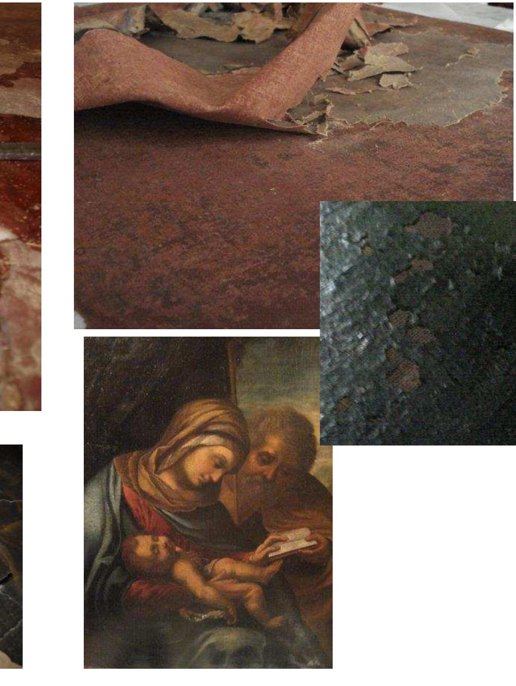 Restored Example Figure 4 - RESTORING RESTORED PAINTINGS,SOME EXAMPLES