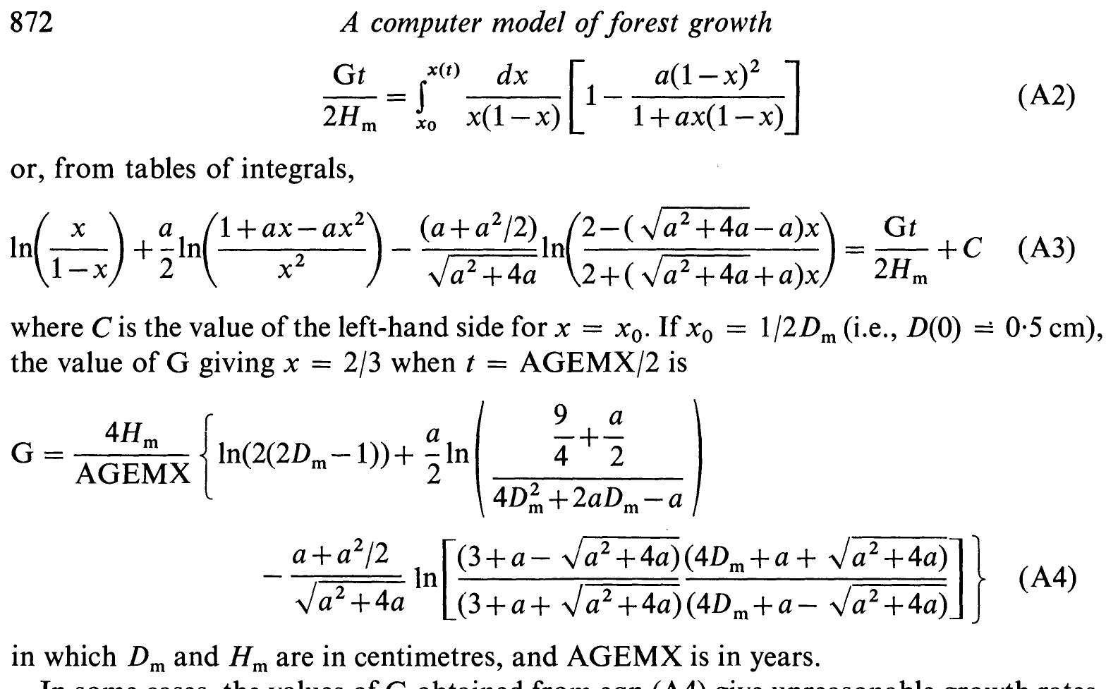 Figure 10 - Some Ecological Consequences of a Computer Model
