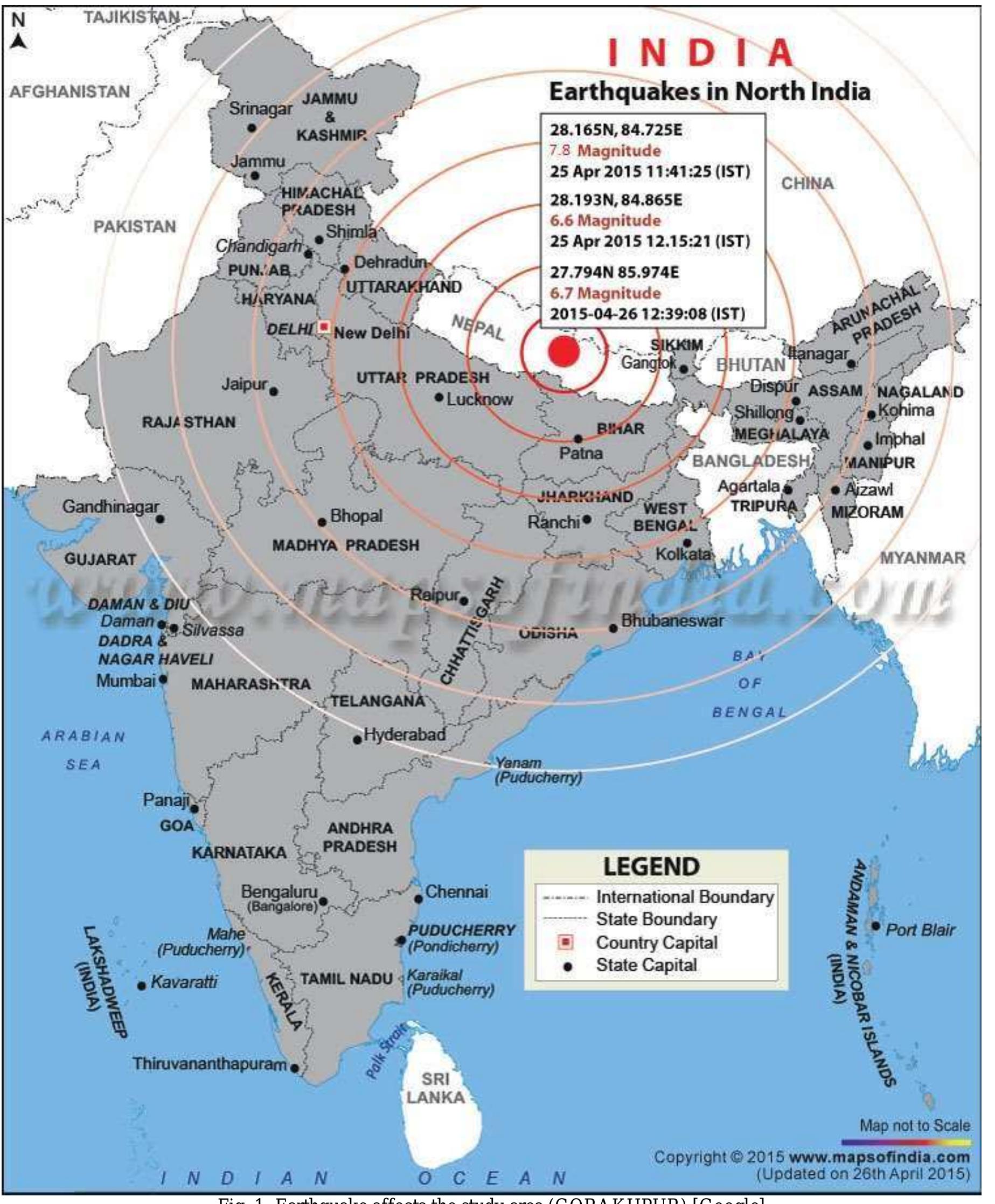 (PDF) Deterministic Seismic Hazard Analysis of " GORAKHPUR " Region