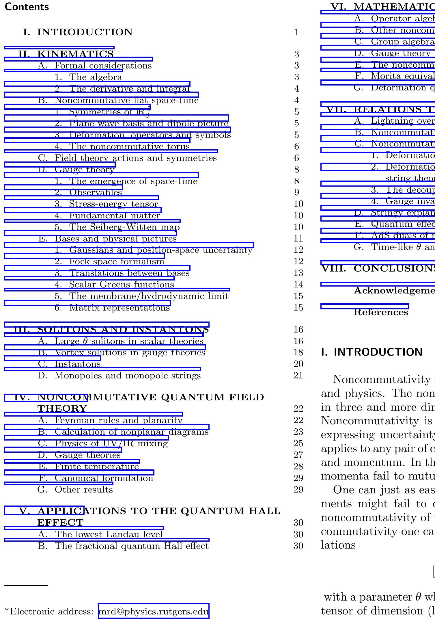PDF) Noncommutative field theory