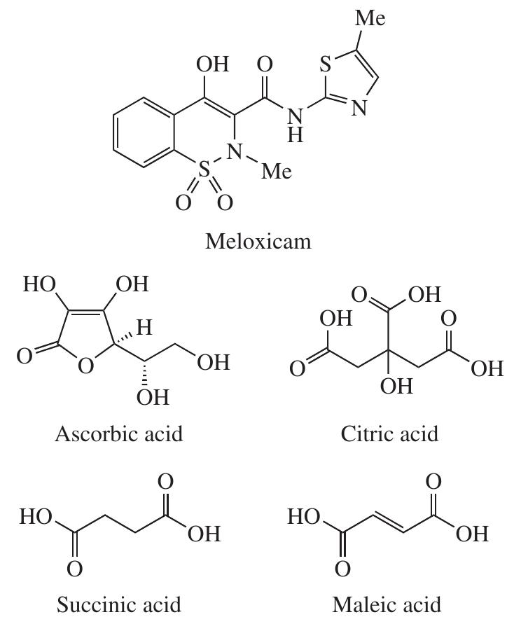(PDF) Synthesis of co-crystals of meloxicam with carboxylic acids by ...