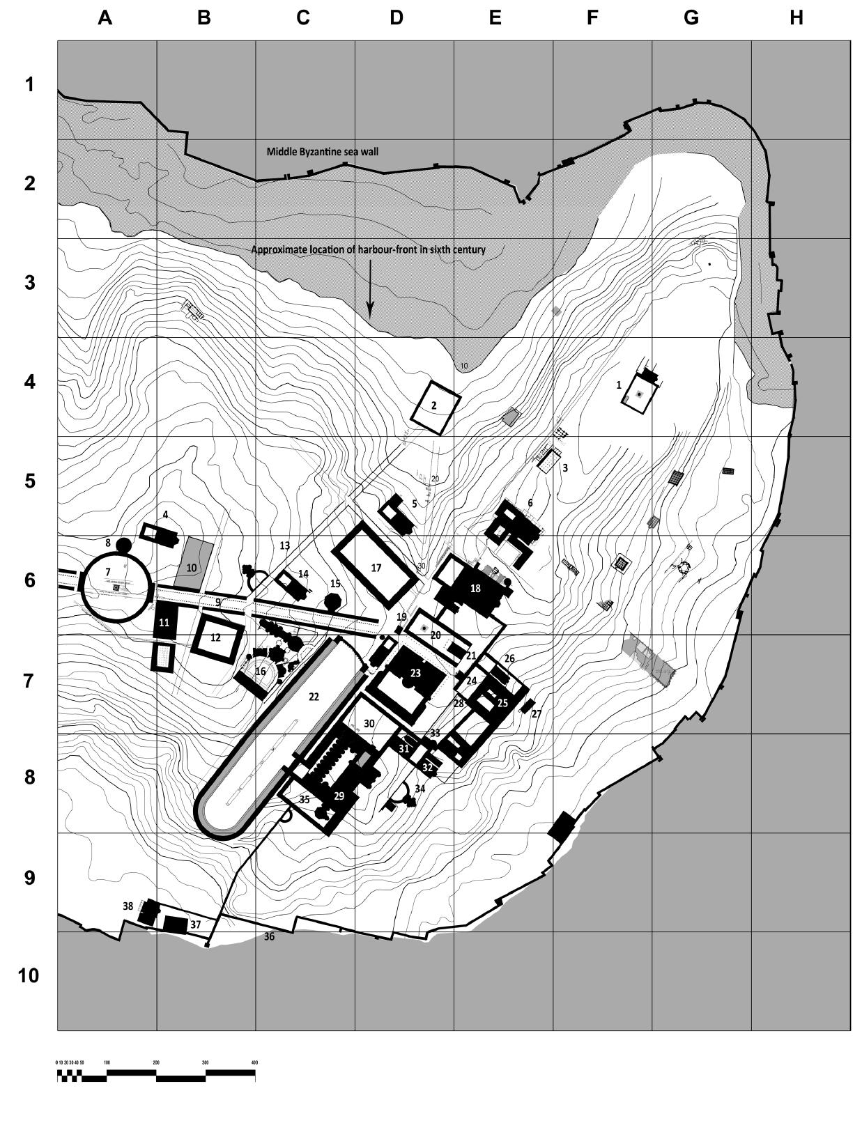 Reconstruction of the topography of eastern constantinople