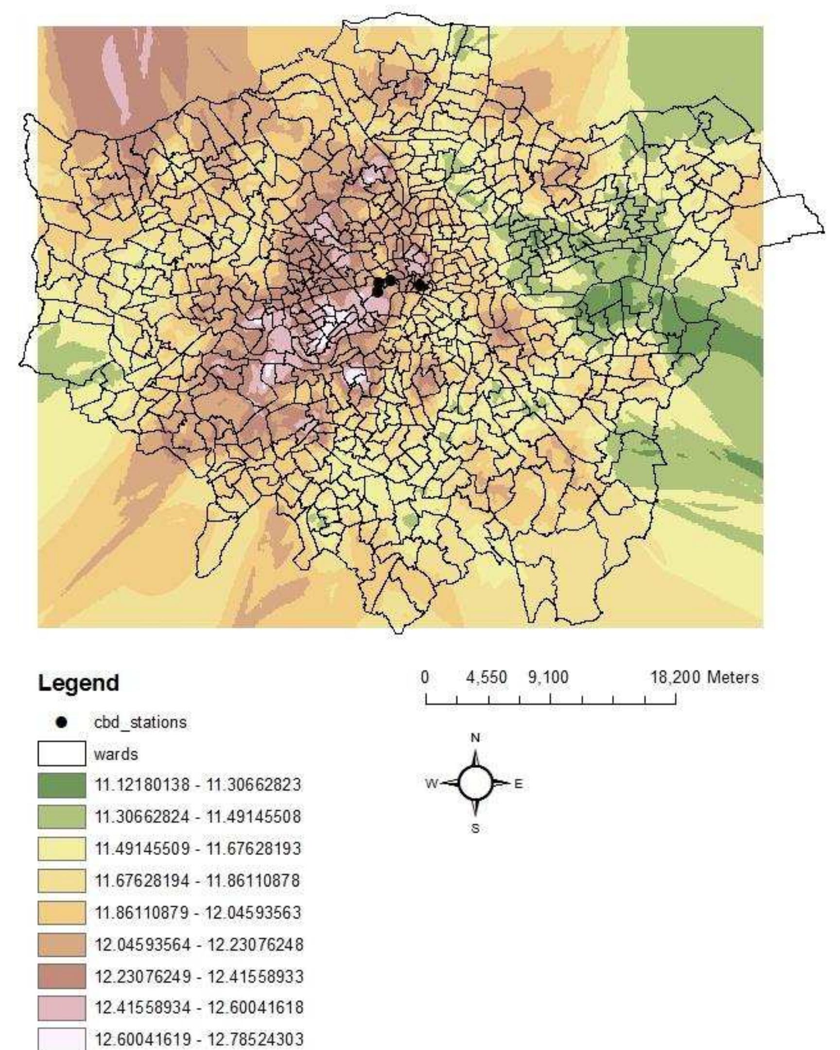 Figure 6 - Structural and Spatial Determinants of London
