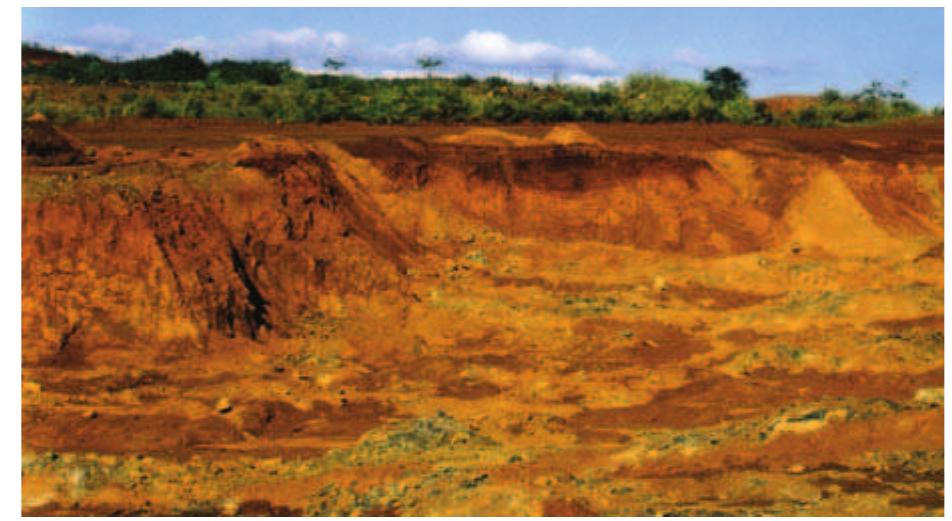 Figure 5 - from Nickel Laterite ore deposits: Weathered