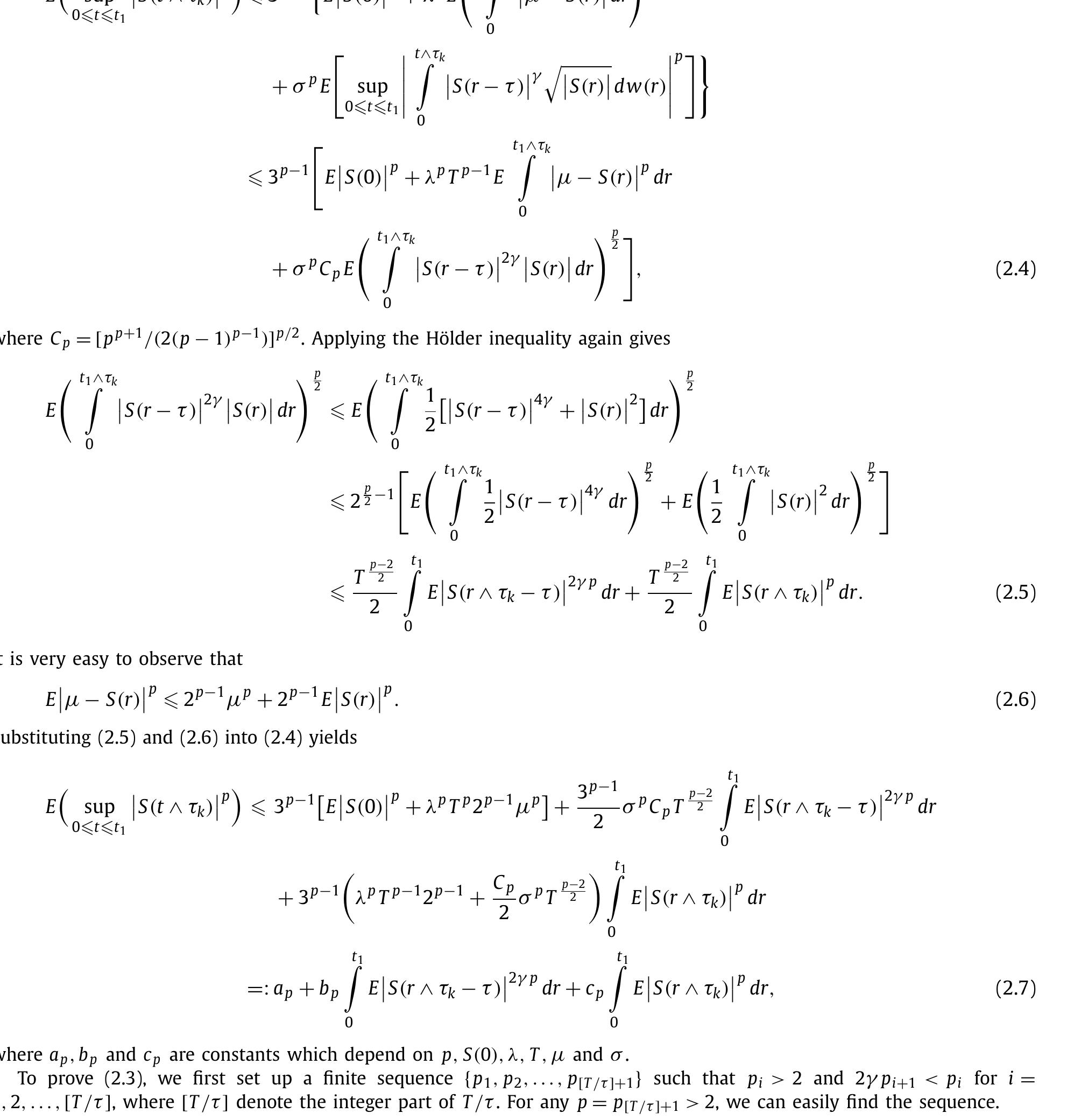 (PDF) The Cox–Ingersoll–Ross model with delay and strong convergence of ...