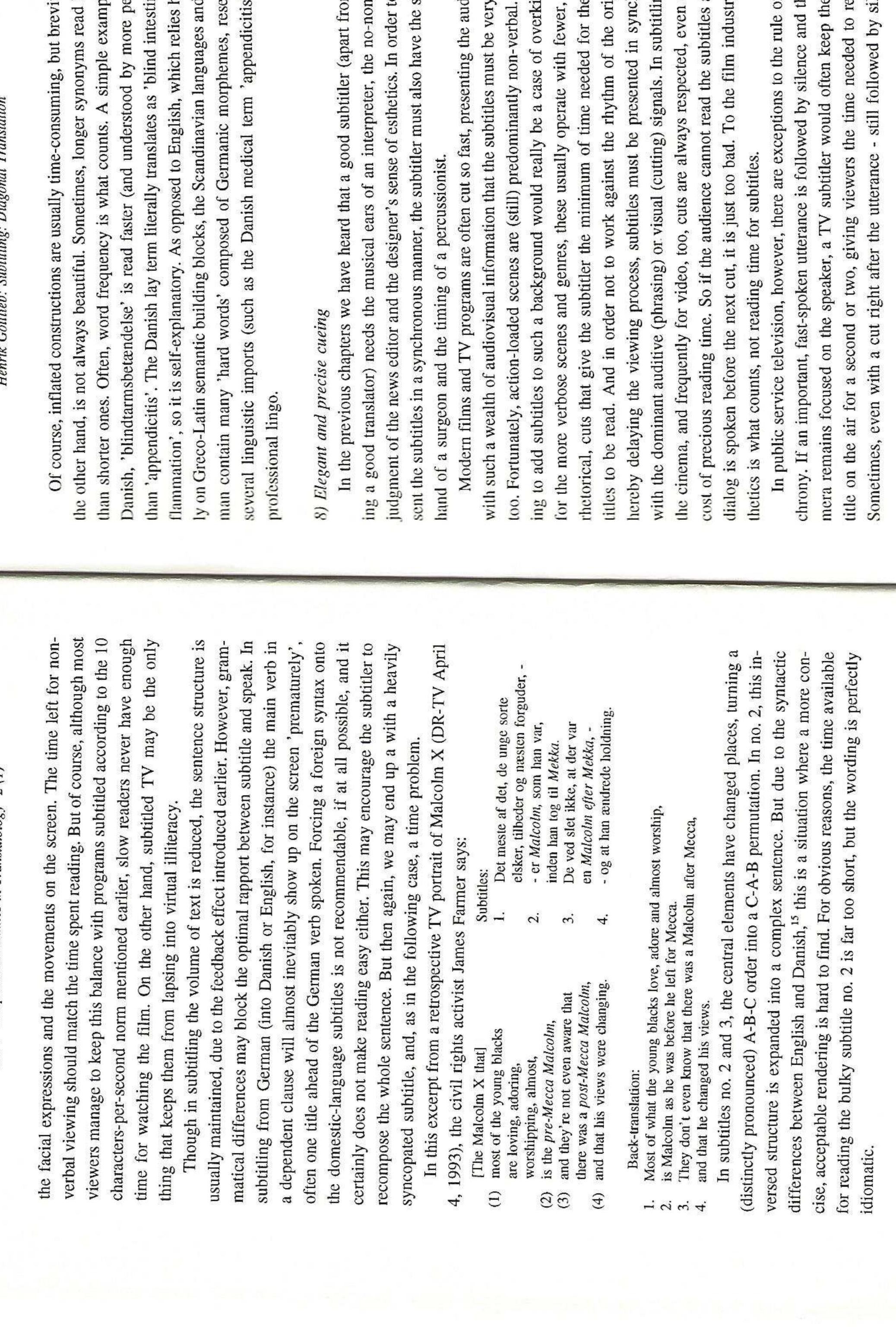 (PDF) Subtitling: Diagonal translation