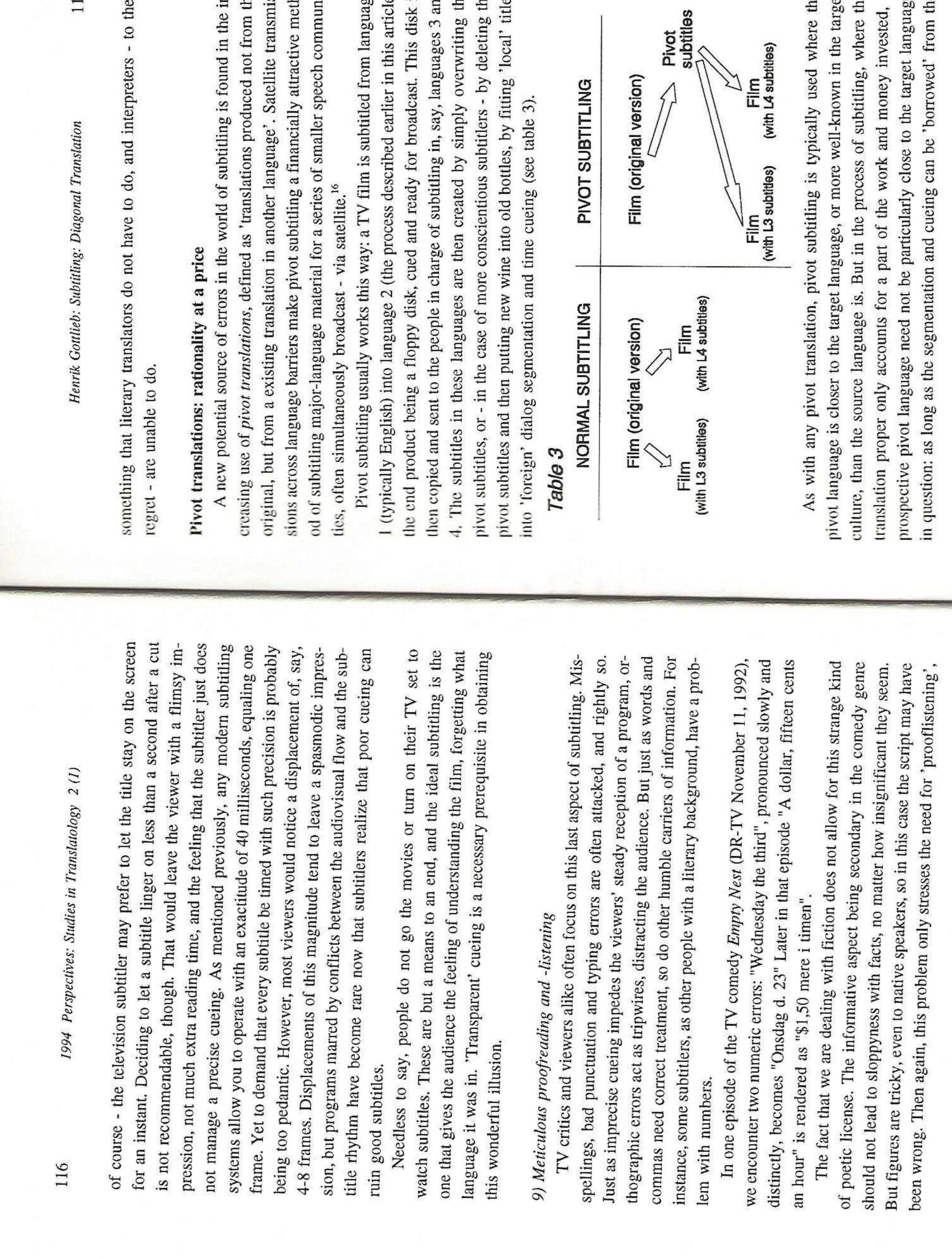 (PDF) Subtitling: Diagonal translation