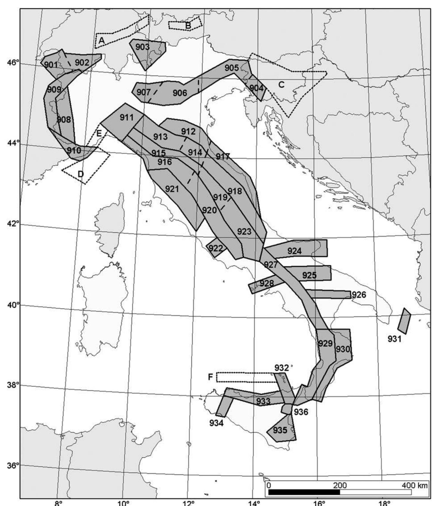 (PDF) A seismic source zone model for the seismic hazard assessment of ...