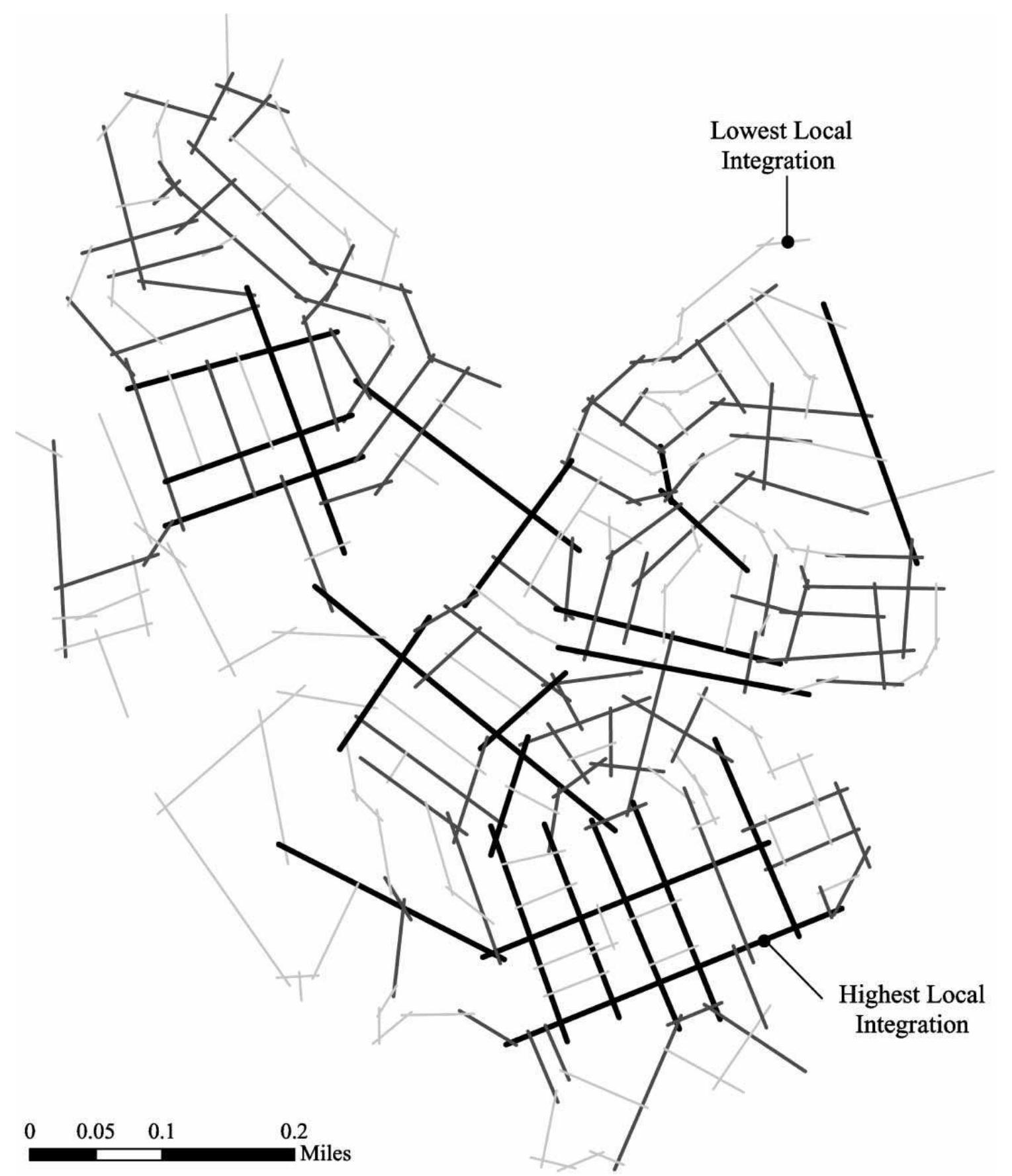(PDF) Space Syntax and Walking in a New Urbanist and Suburban ...
