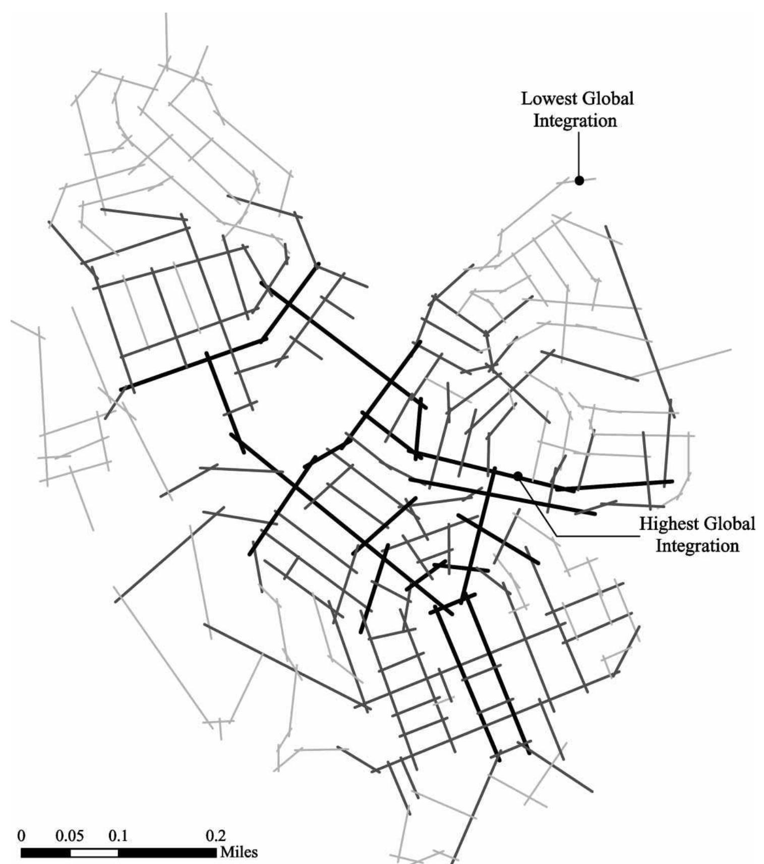 (PDF) Space Syntax and Walking in a New Urbanist and Suburban ...