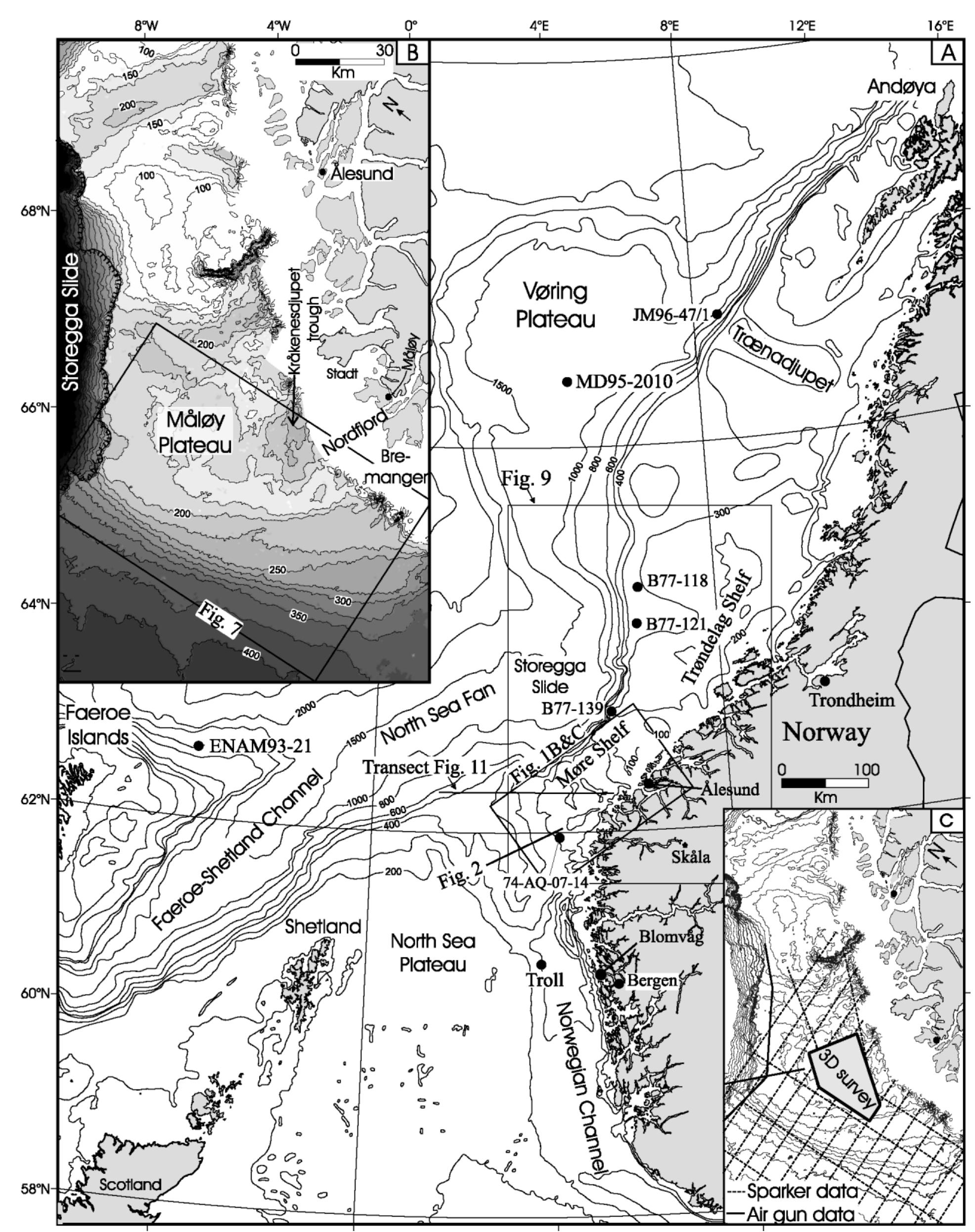 Acotprmaps Rasmussen Figure 1 - from Deglaciation history of the southwestern