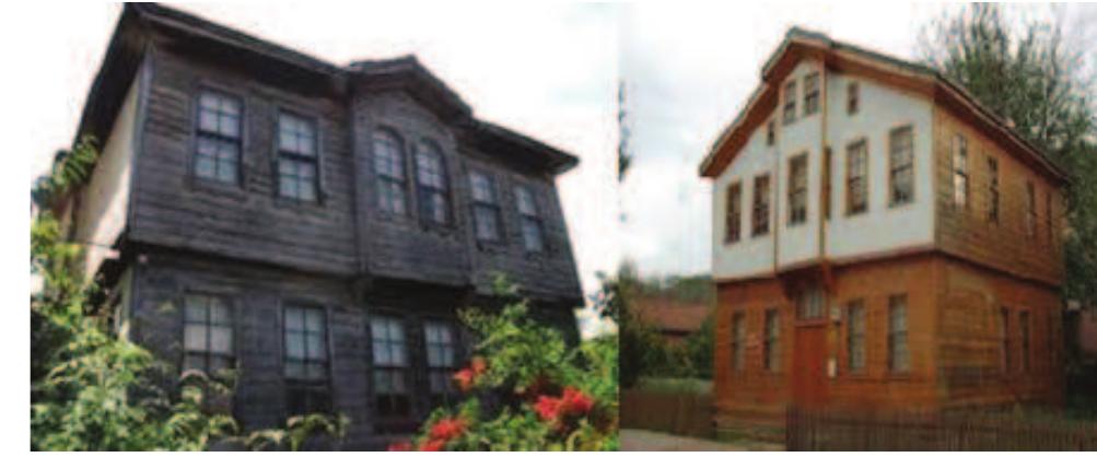 Figure 8. Examples of Vernacular Architecture  Cide’s civil architecture is able to protect Ottoman settlement structure along with urban fabric, historic buildings and 