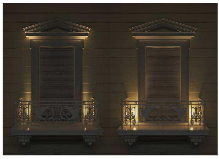 Fig. 12. Luminaire types A3 & A4. 