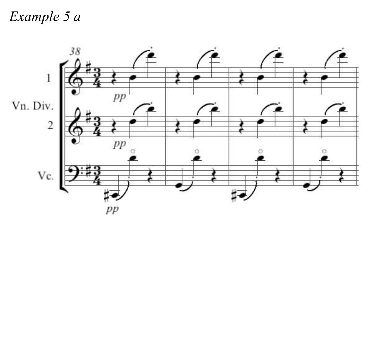 Figure 1 - String Harmonics in Ravel's Orchestral Works