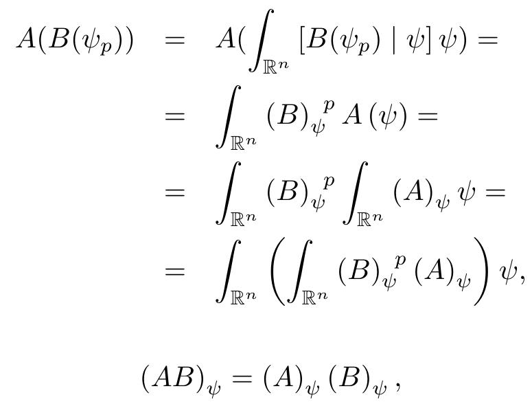 Figure 23 - from Quantum Mechanics and Dirac Calculus in