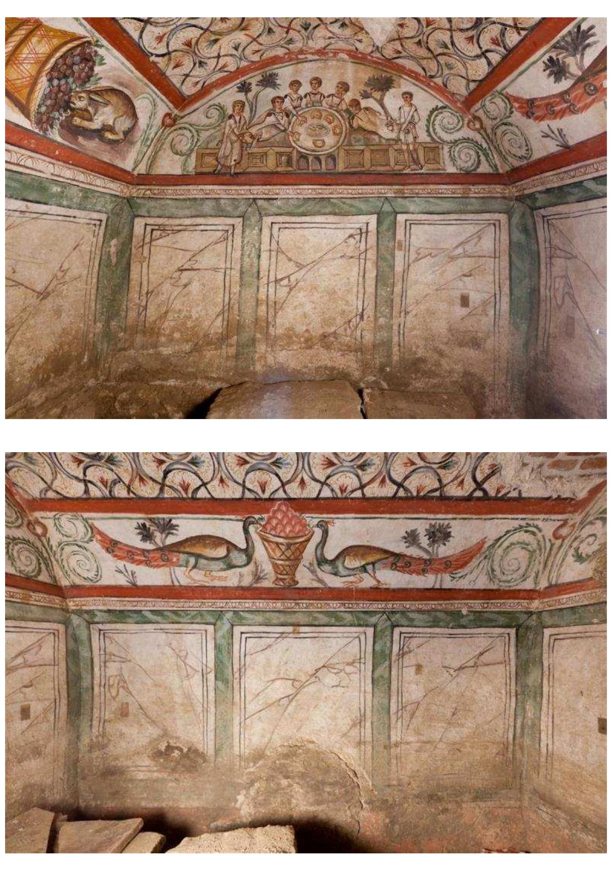 Painted tomb with banquet scene from Tomis (http://pontuleuxin.ro/m-mormantul-pictat. php) 