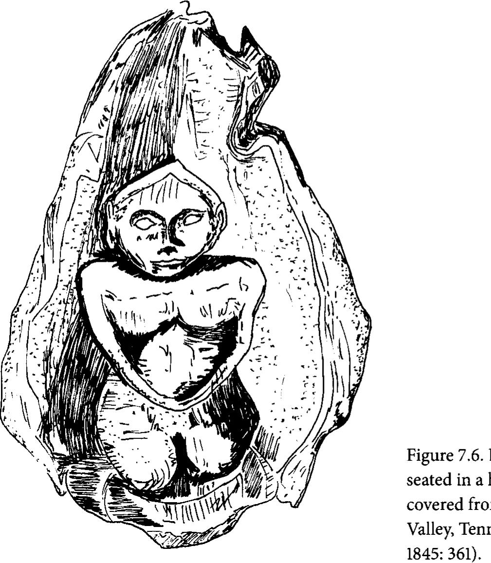 stored within the Tent of War, directly associated with the sacred Cedar Pole. Unfortunately, the specific origin and symbolic value of these items had been lost before they were documented in the 1870s. Legends of the Omaha Shell Society suggest that the Sacred Shell was connected with death, the recycling and continuation of life, and water, “the medium for transmitting power from the Above to the mother earth” (Fletcher and La Flesche 1911: 187). According to Fletcher and La Flesche, the Cedar Pole was associated with the first appearance of humans and with the Thun- derers. The juxtaposition of the pole and shell within the Omaha Tent of War created balance between the Above and Beneath Worlds, as well as between male (pole) and female (shell) concepts (Myers 1992). Duncan (2011: 31) identifies such earth/sky, male/female juxtapositions as “uni- fied dualism” and notes that they are “an ever present theme in Dhegihan cosmology.”  GE te rs ® 2... 