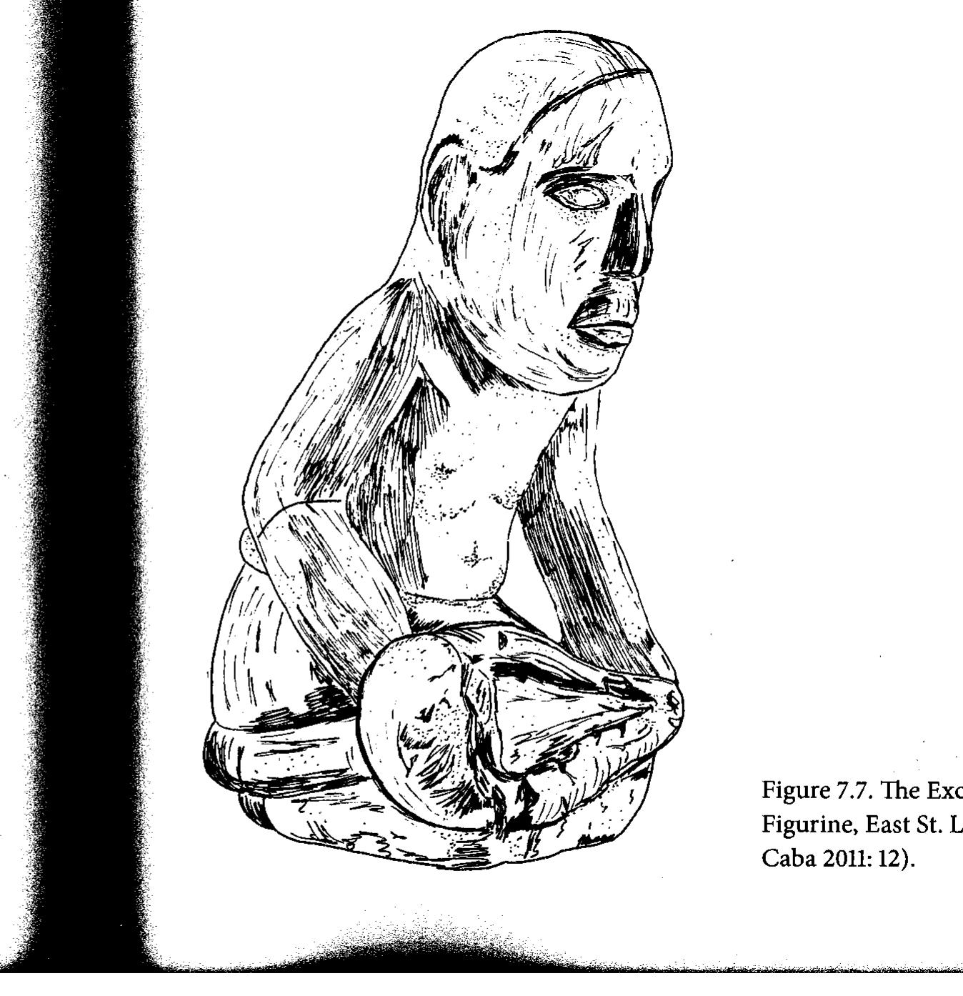 In 2009, excavations in East St. Louis uncovered the so-called Ex- 