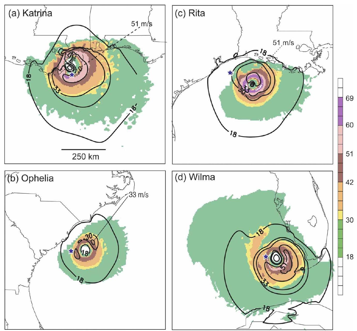 Figure 3 - from Prediction of Landfalling Hurricanes with