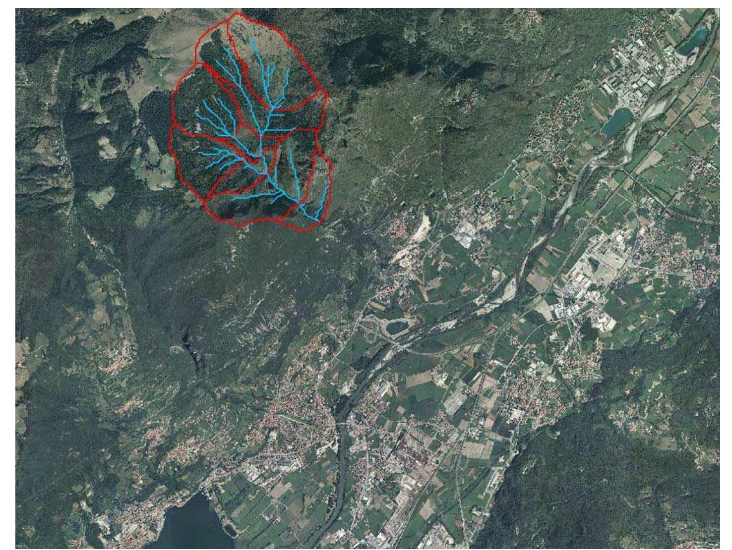 Ised Map Location map of the study area. geologically, the catchment,