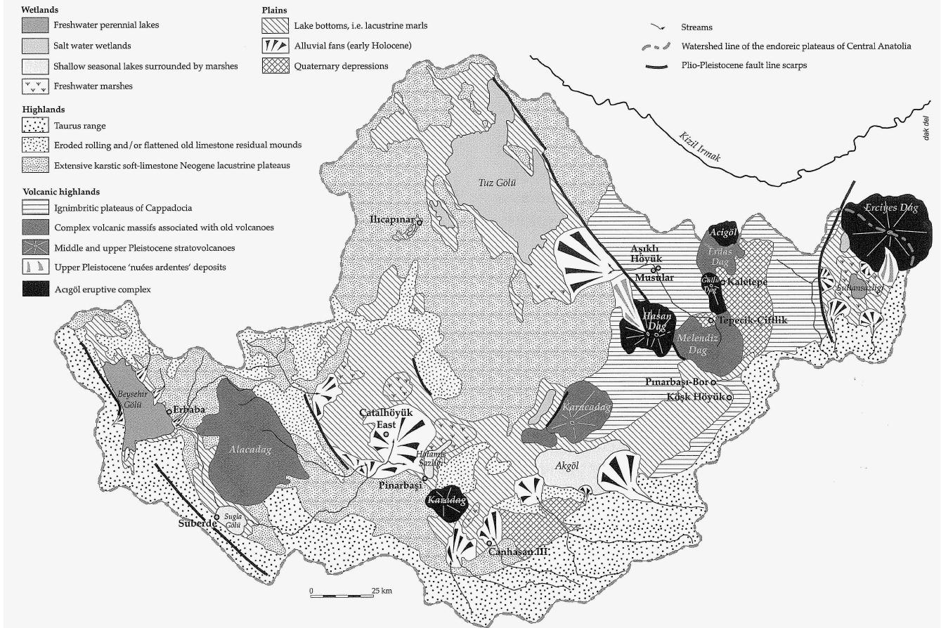 2.0 environmental map of neolithic settlement area