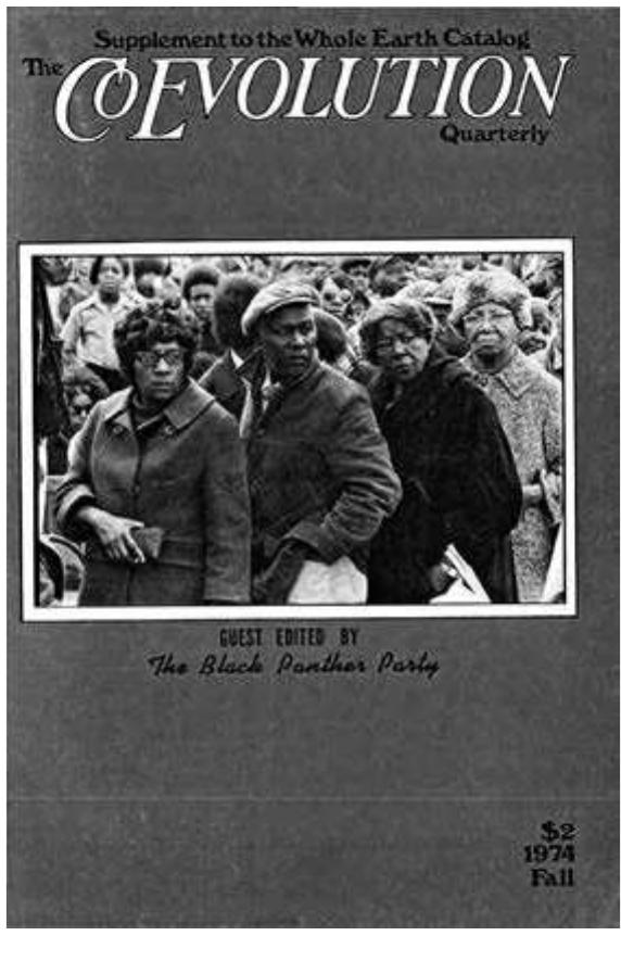CoEvolution Quarterly, Fall 1974, guest edited by the Black Panther Party 