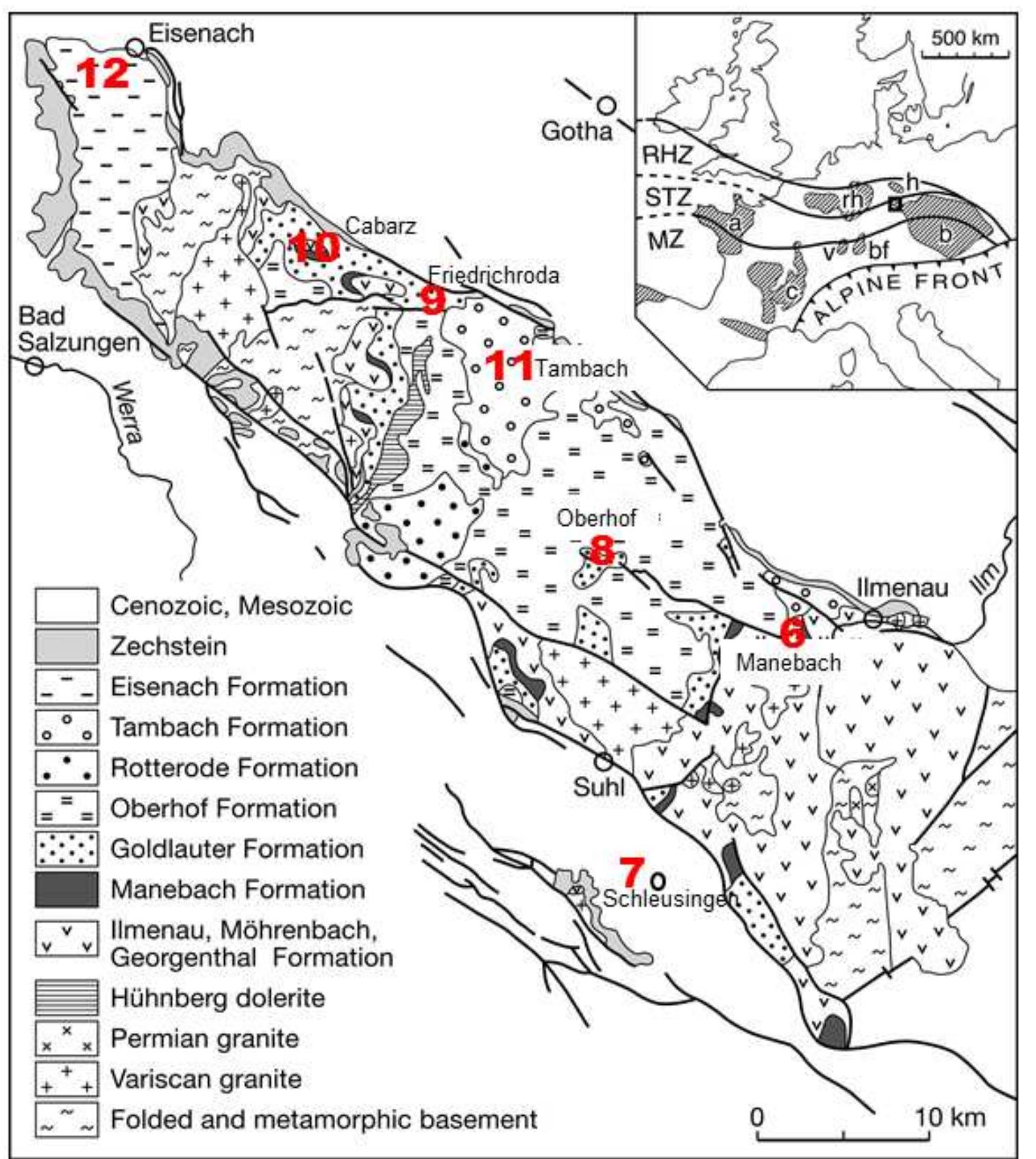 Figure 24 - from The Carboniferous-Permian basins in Saxony,
