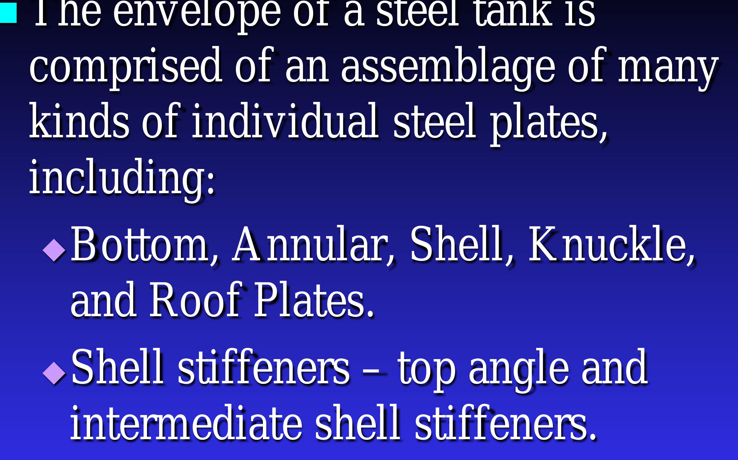(PDF) Steel Tank Structures